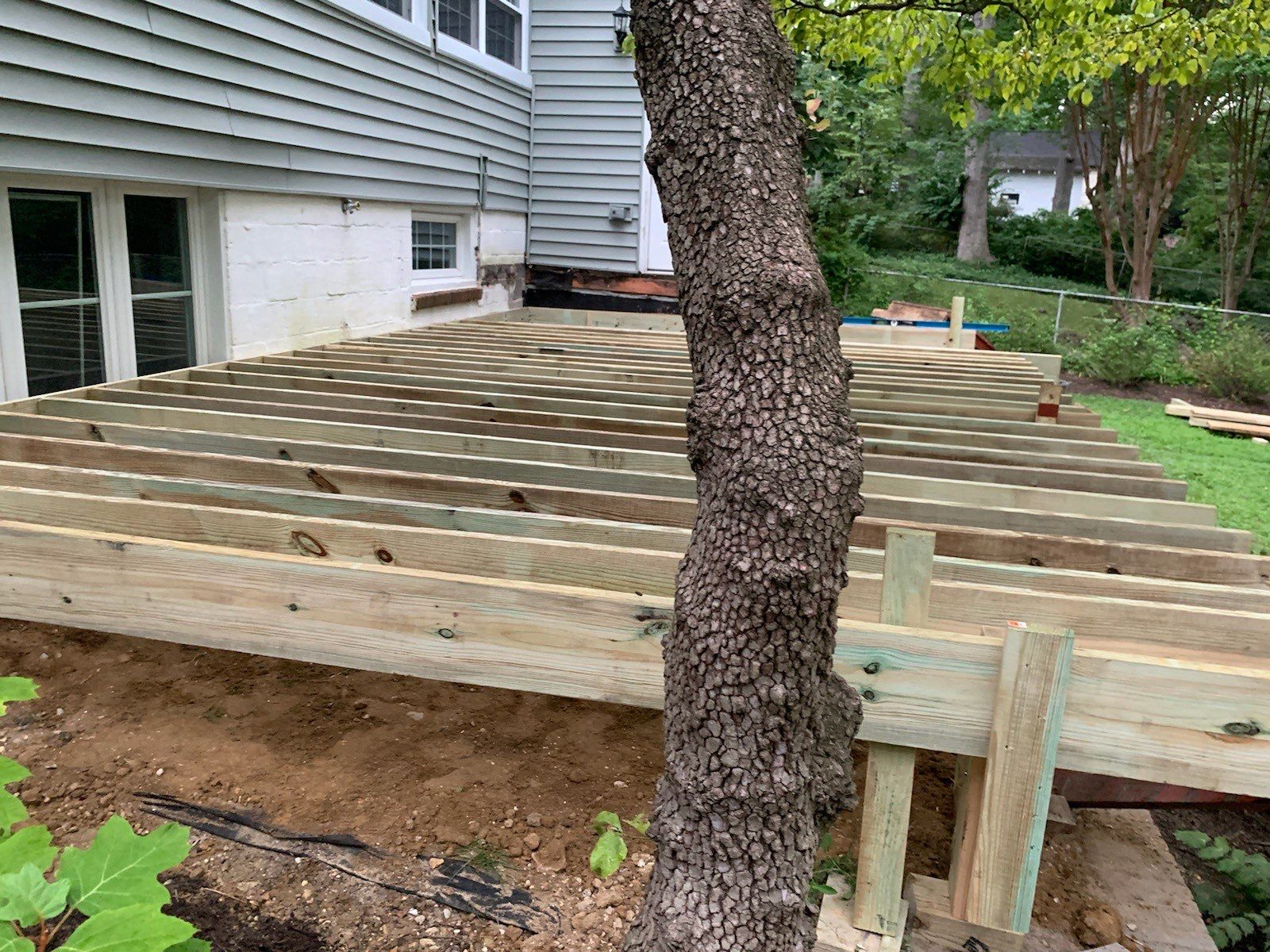 New deck installation by Window Depot of Annapolis