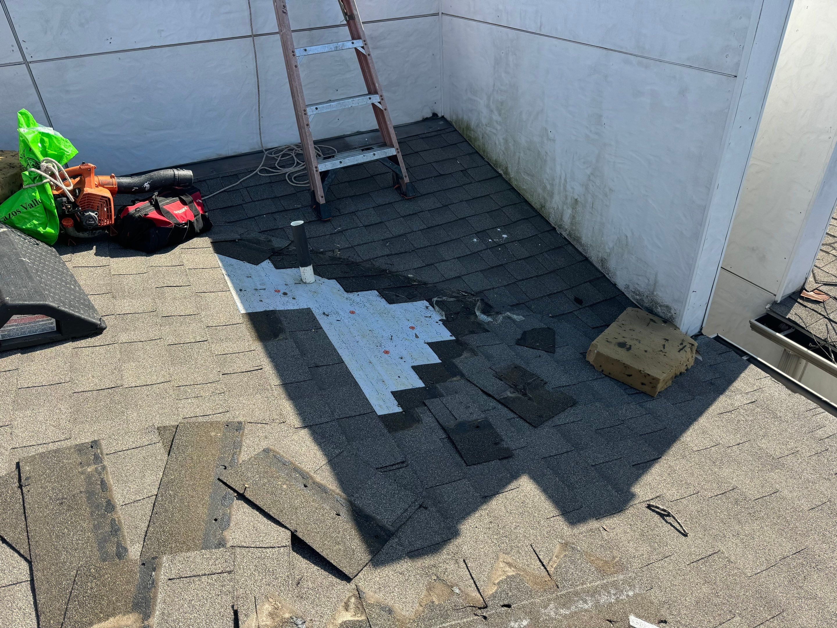 Project in Houston, TX by Associates Roofing Unlimited 