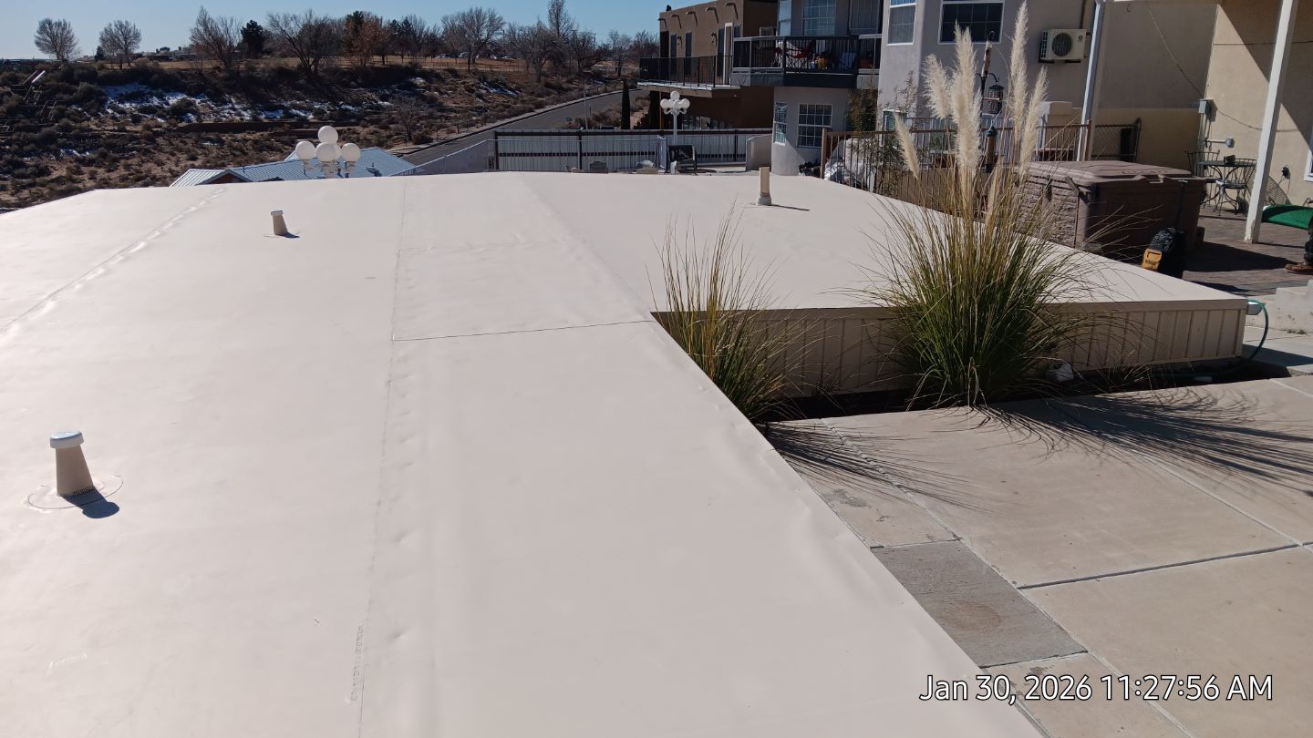 La Bajada Ct NW • Albuquerque, NM 87105 by Doyle Roof Masters Inc