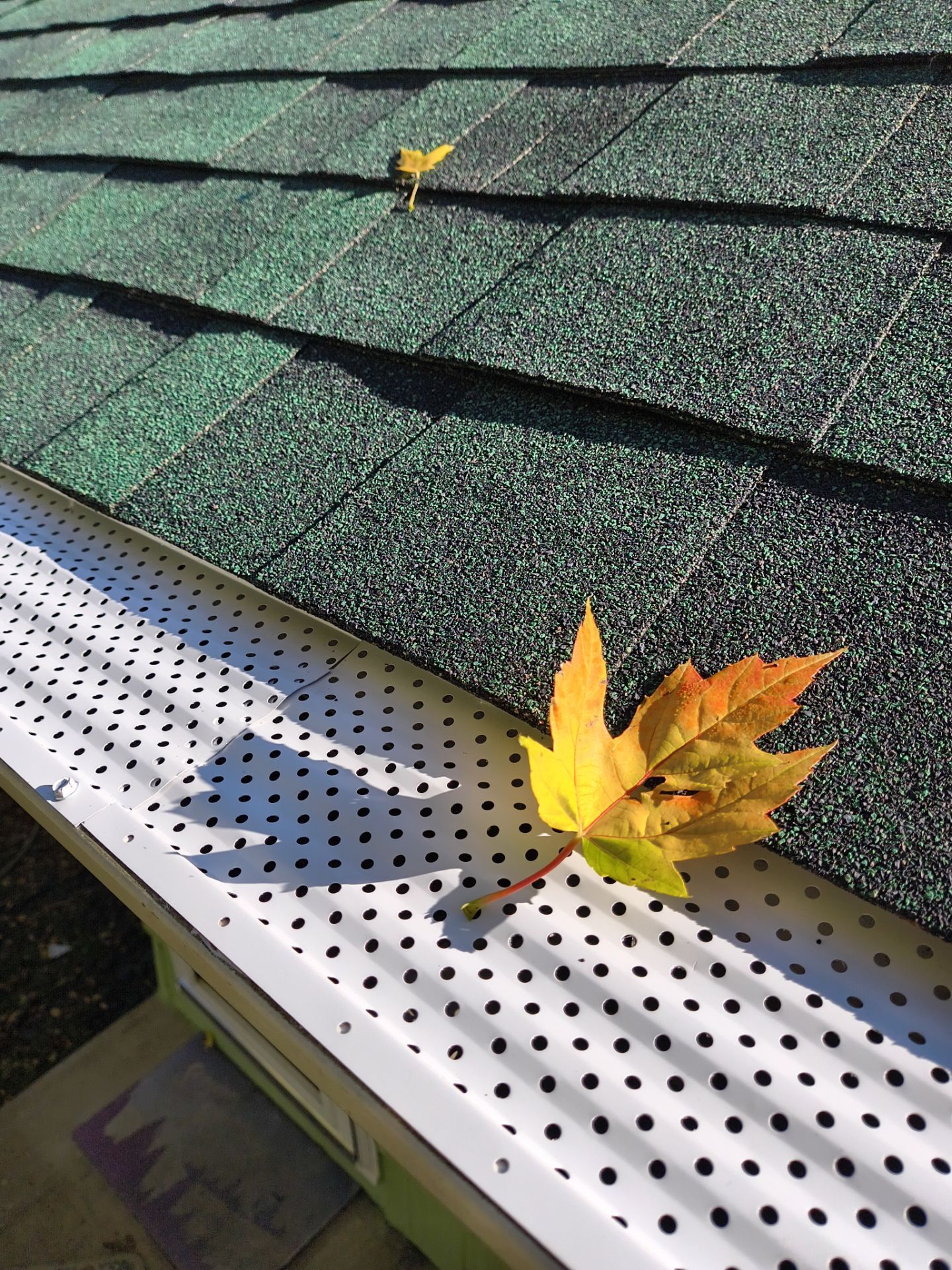 5" Leaf Exterminator Gutter Covers Installed by Next Level Seamless Gutters / Exteriors Inc.