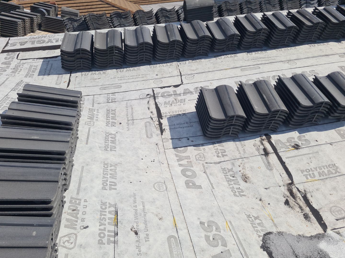 Residential Roofing Installation using WestLake Roofing Tile by BLUES BROTHERS CONSTRUCTION CORP