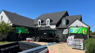 Residential Roofing Installation using GAF Timberline UHDZ Premium Shingles