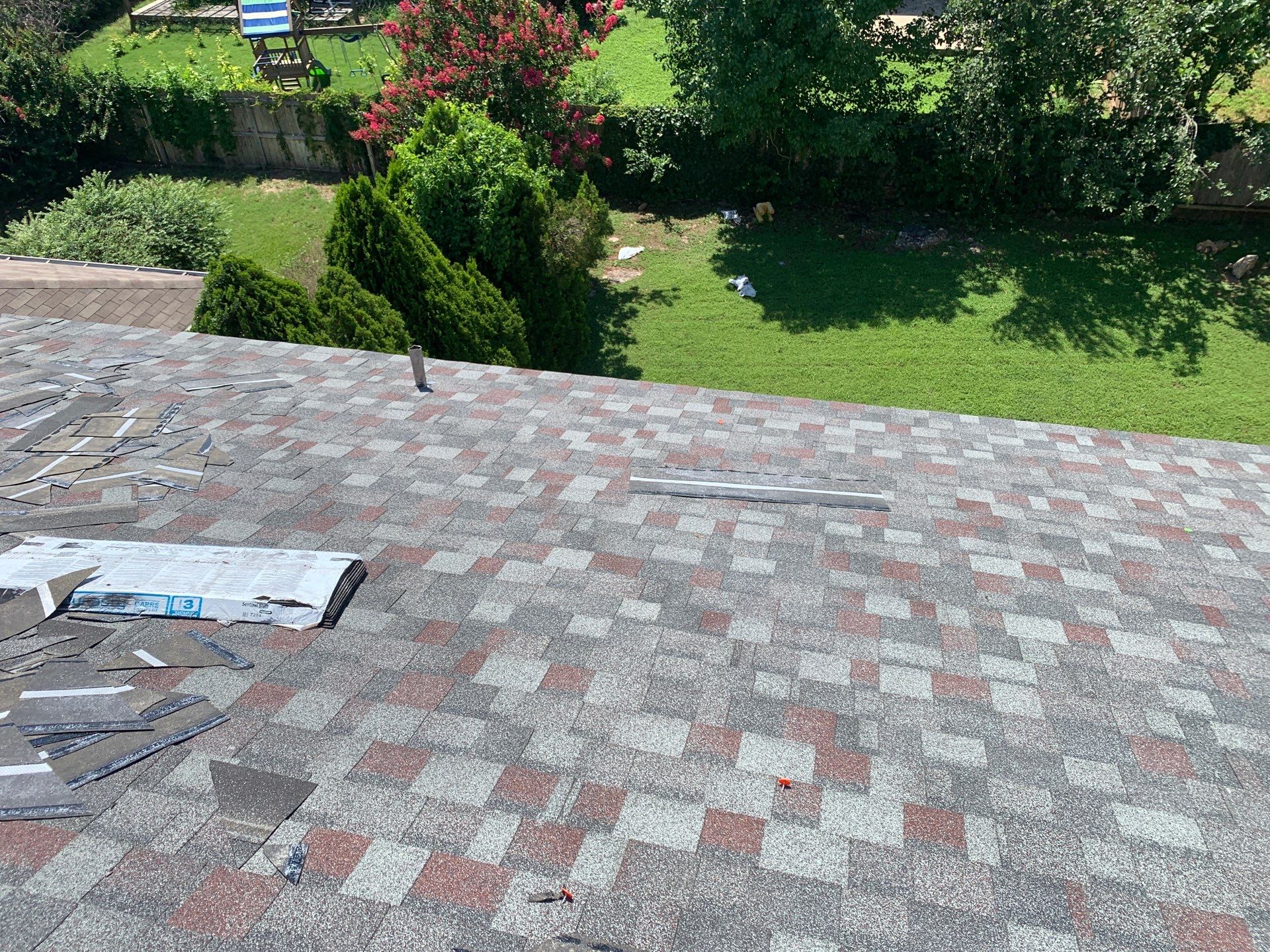 Architectural Shingle Roof Replacement and Sheathing Upgrades in Round Rock by Caliber Restoration LLC