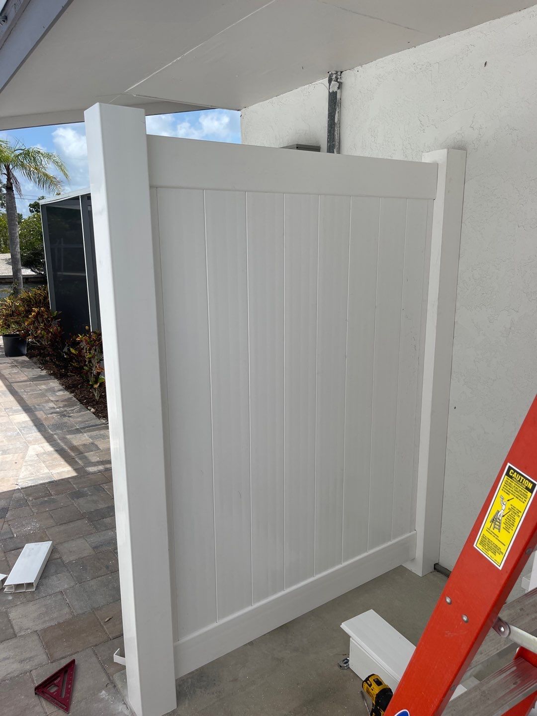 Bradenton, FL 6 ft. Tall White Vinyl Privacy Fence by Asap fence and gates, LLC