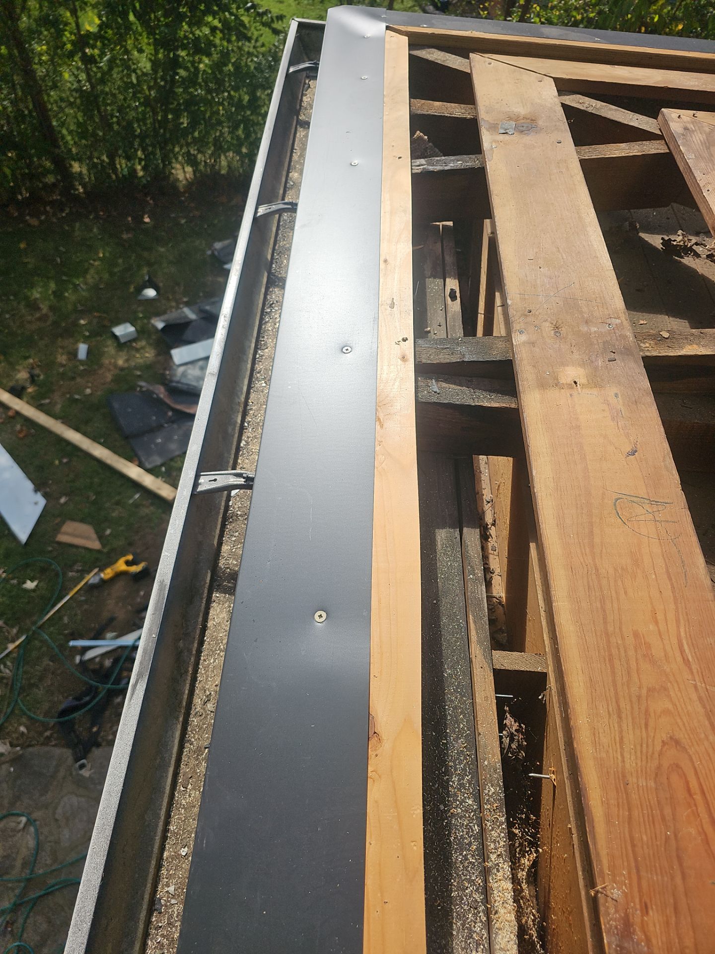 Metal Roof and Gutter Replacement by Winchester Roofing