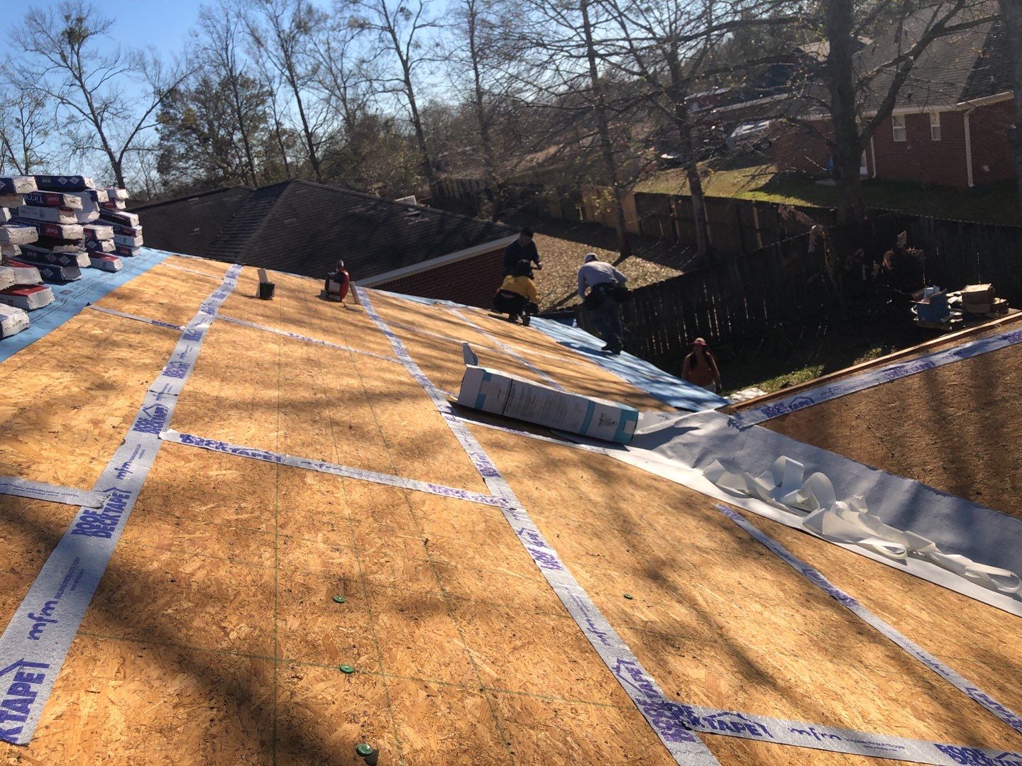 Residential Roofing Installation using Roof Replacement by American Roofing & Construction LLC