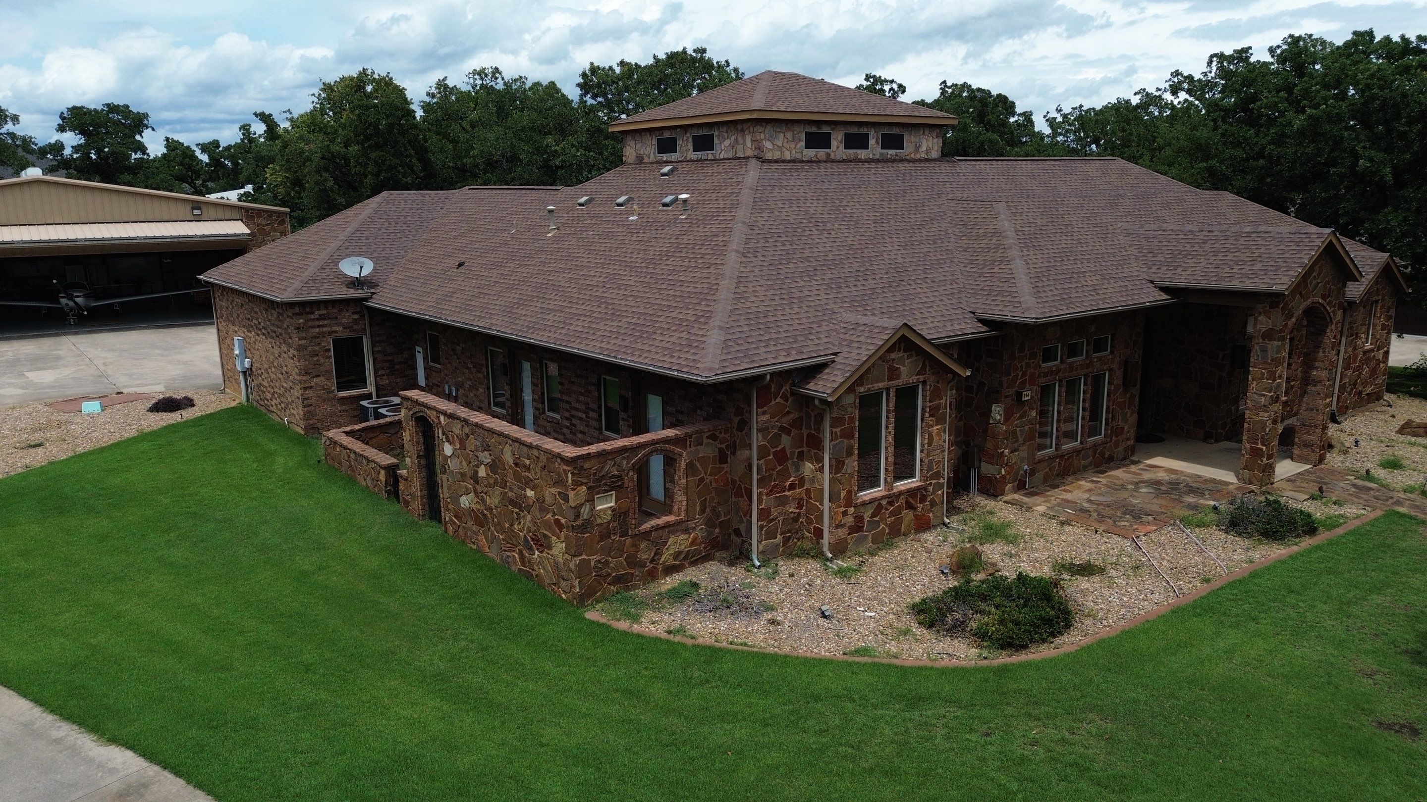 IKO Shadow Brown by First Out Roofing