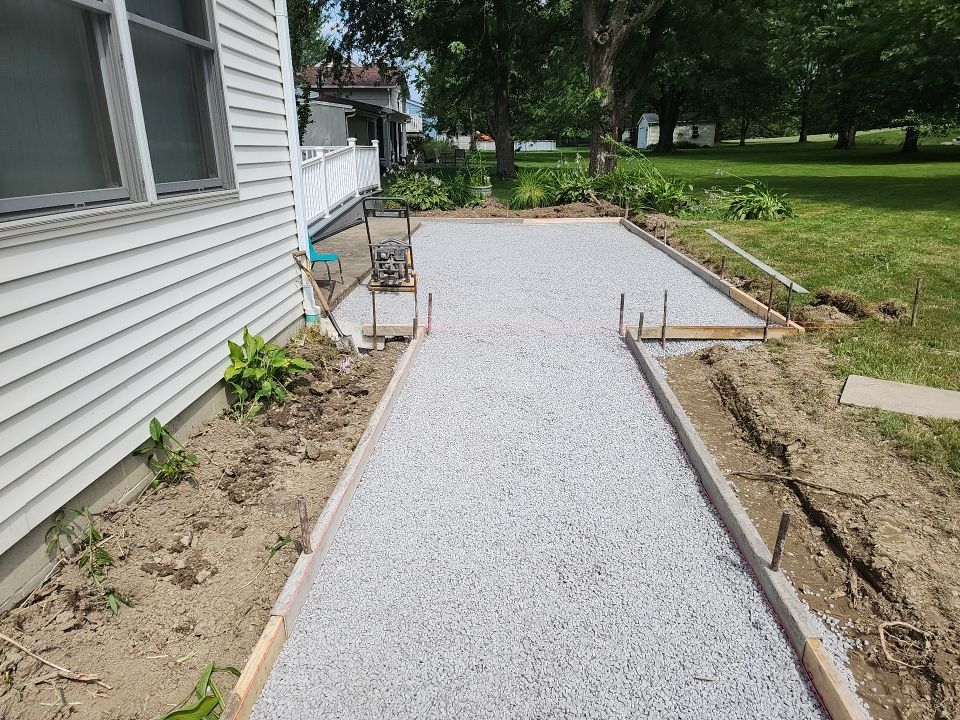 Porch and Concrete by Ivy Lea Construction
