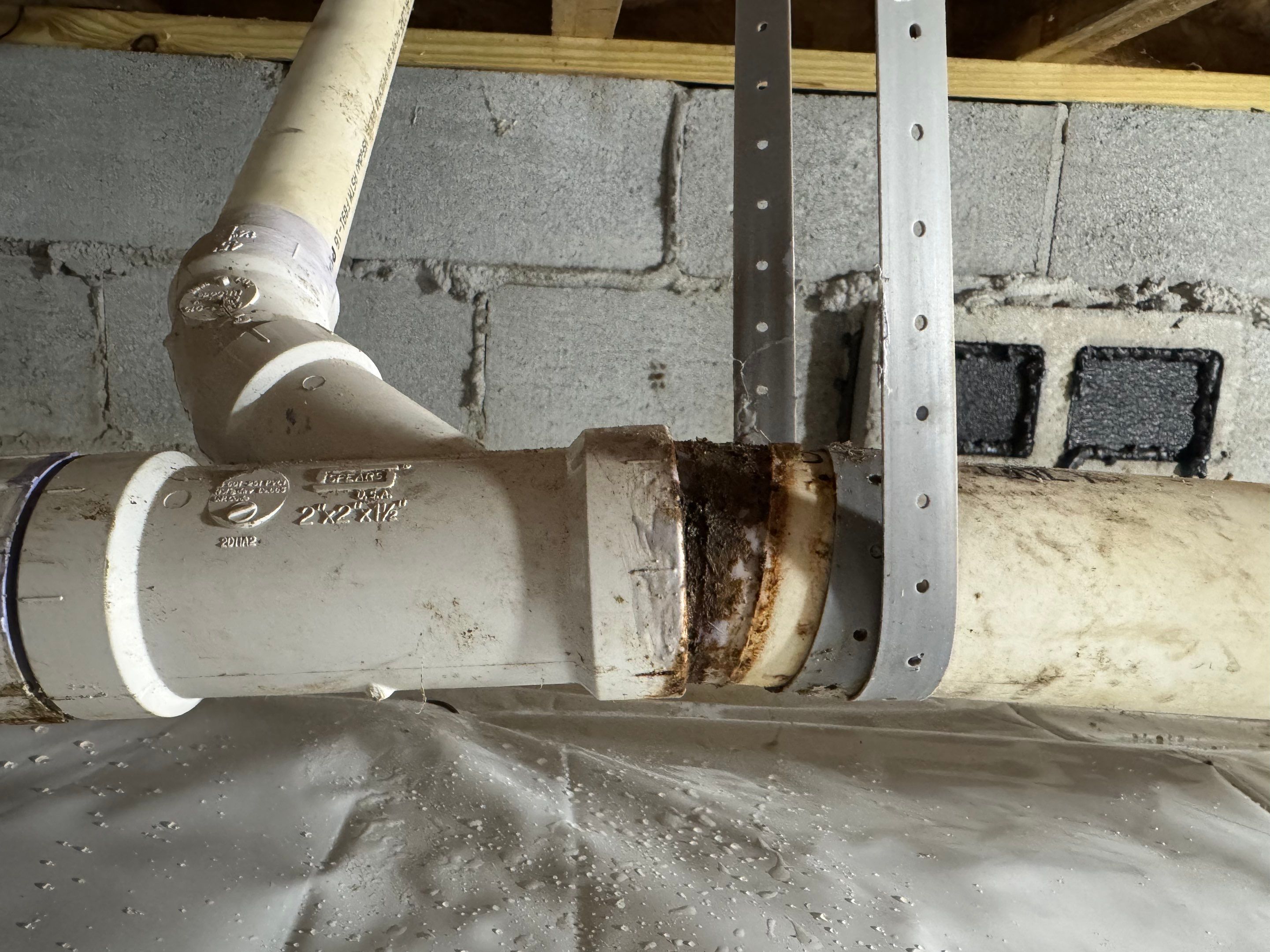 Project in Franklin by Patriot Crawl Space Repairs