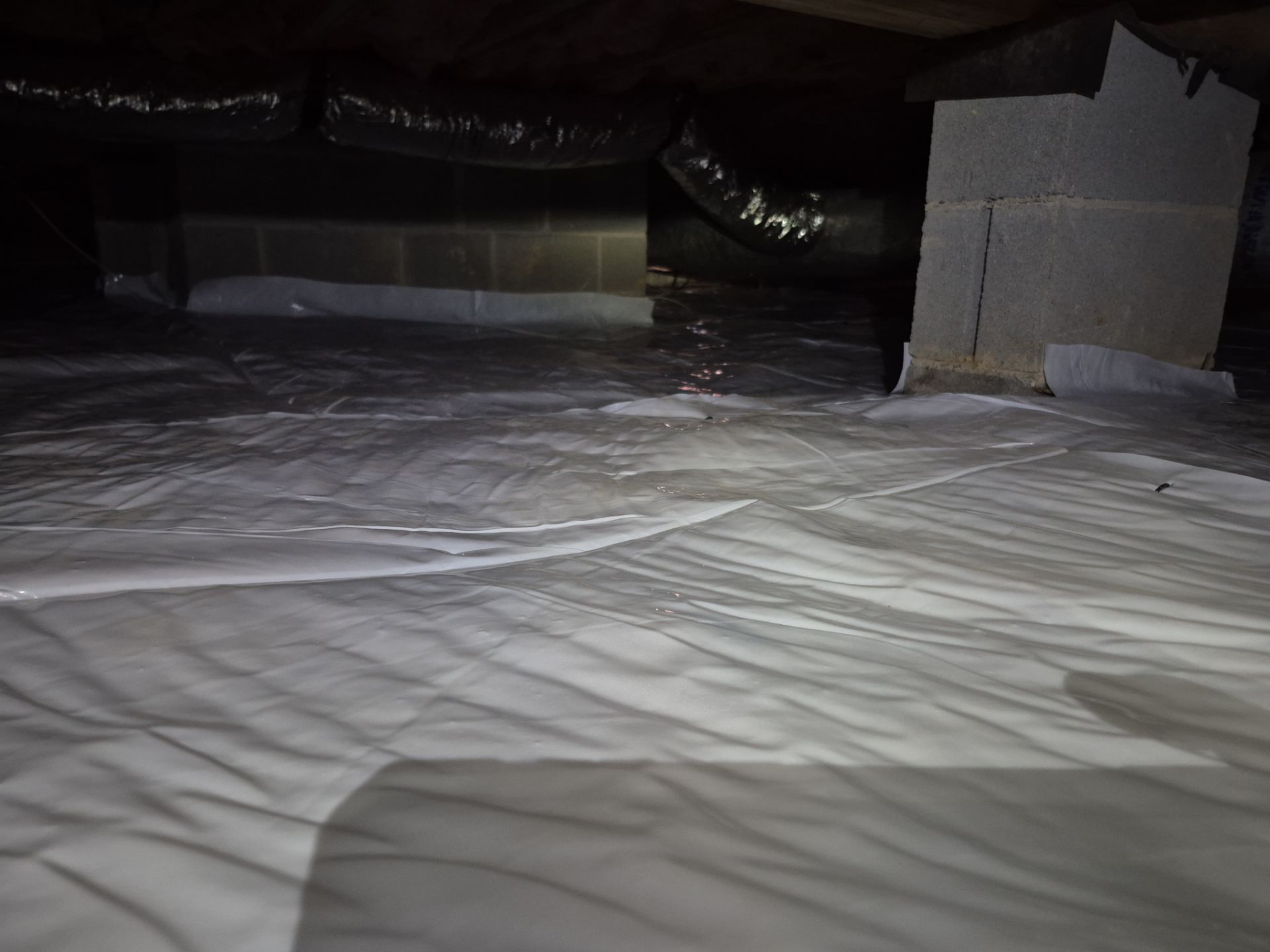 Project in Williamsburg by Patriot Crawl Space Repairs