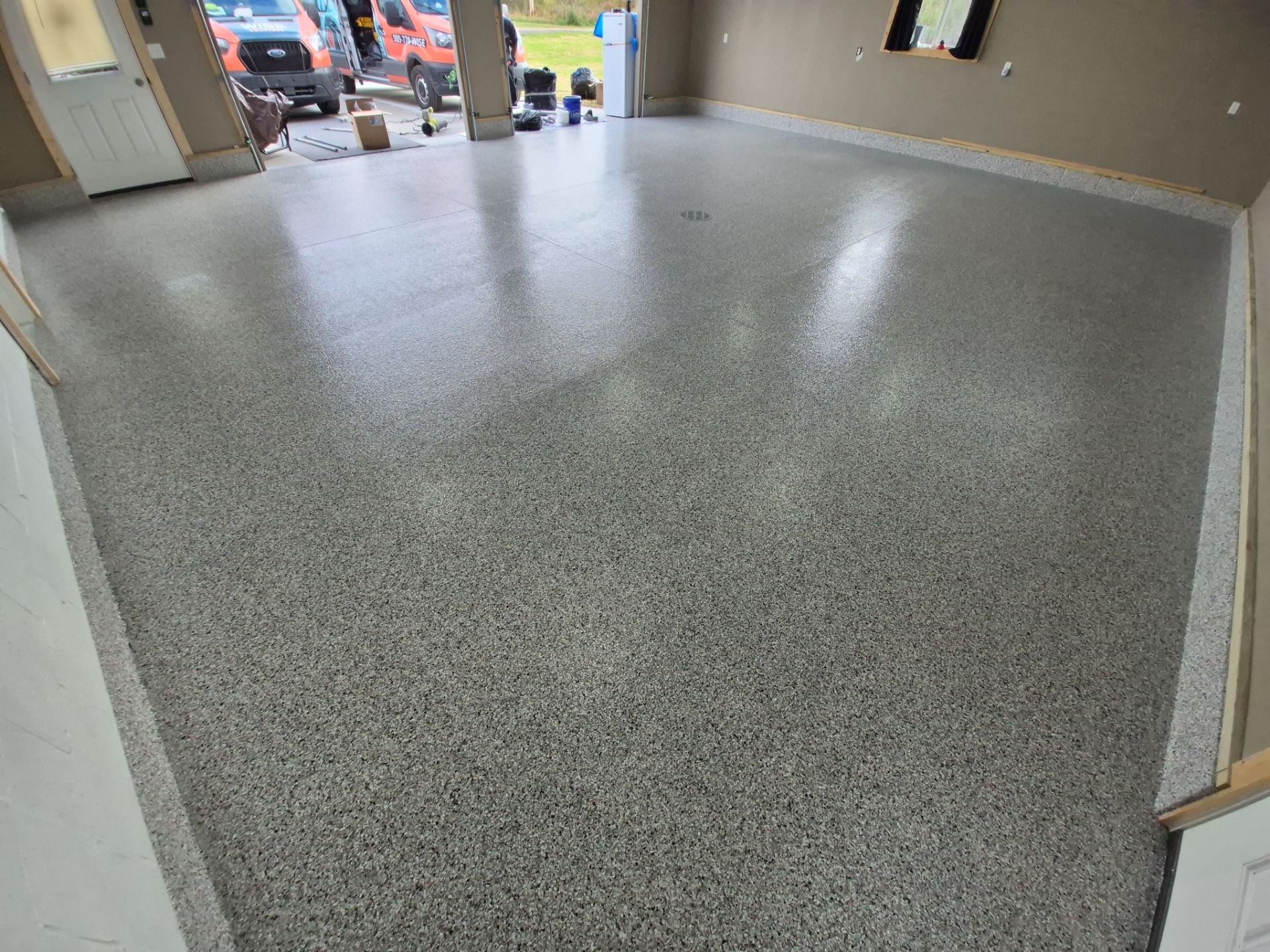 Project in Clare by Wise Coatings of Central Michigan