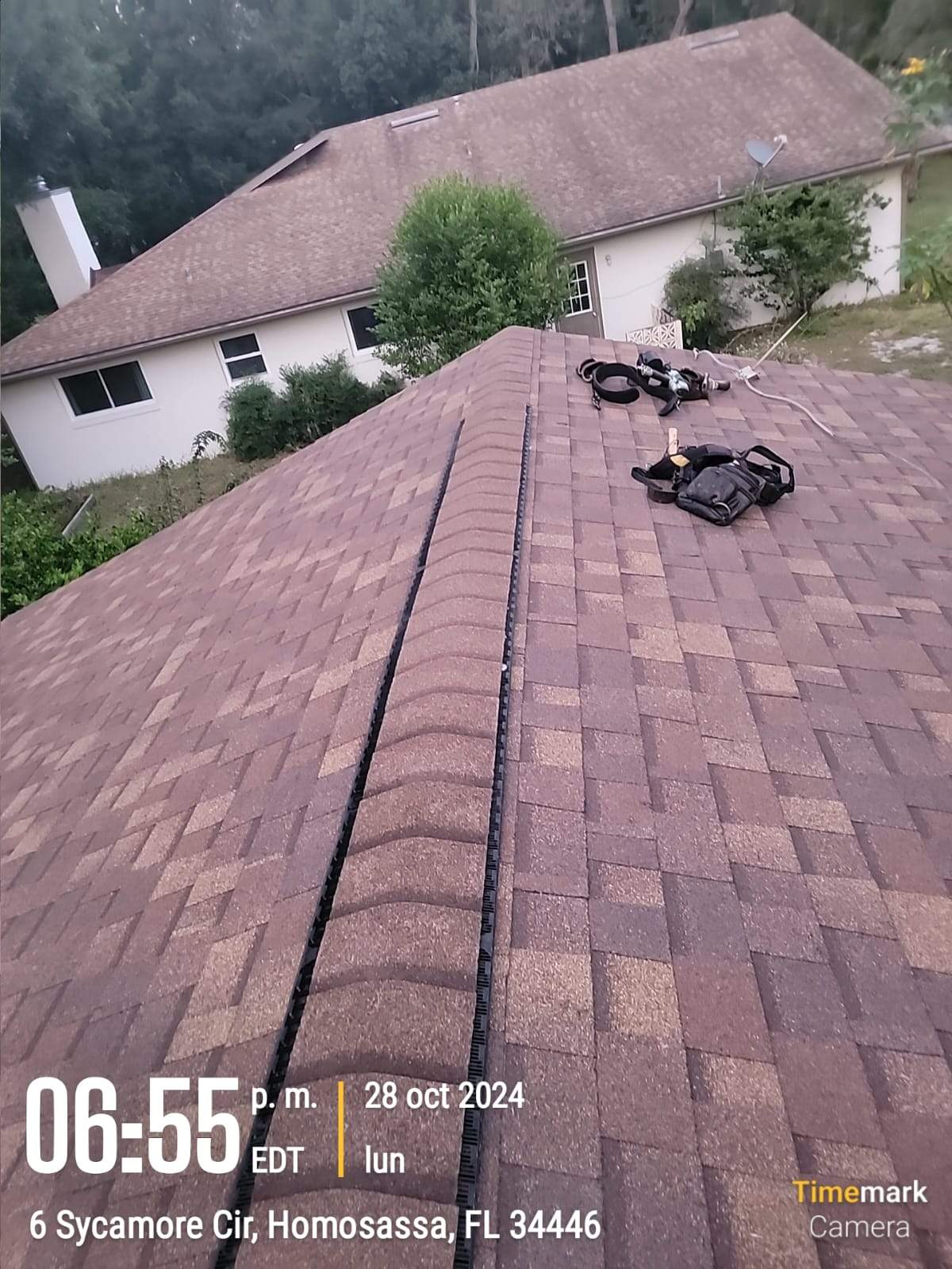 Residential Roofing Installation using Owen's Corning Shingles by RoofGuru AI