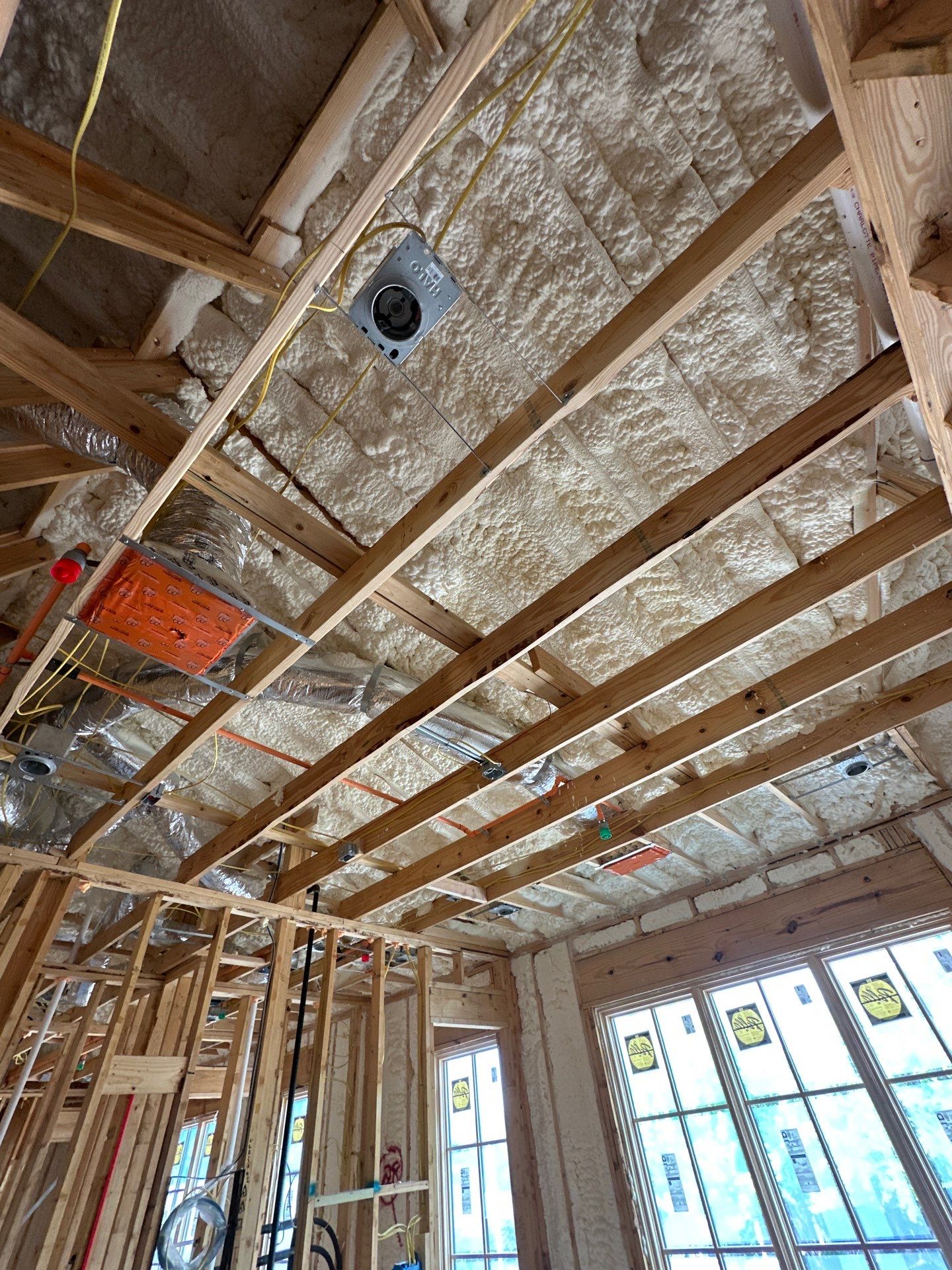 Full encapsulation open cell foam Dallas TX by Apex Insulation Solutions