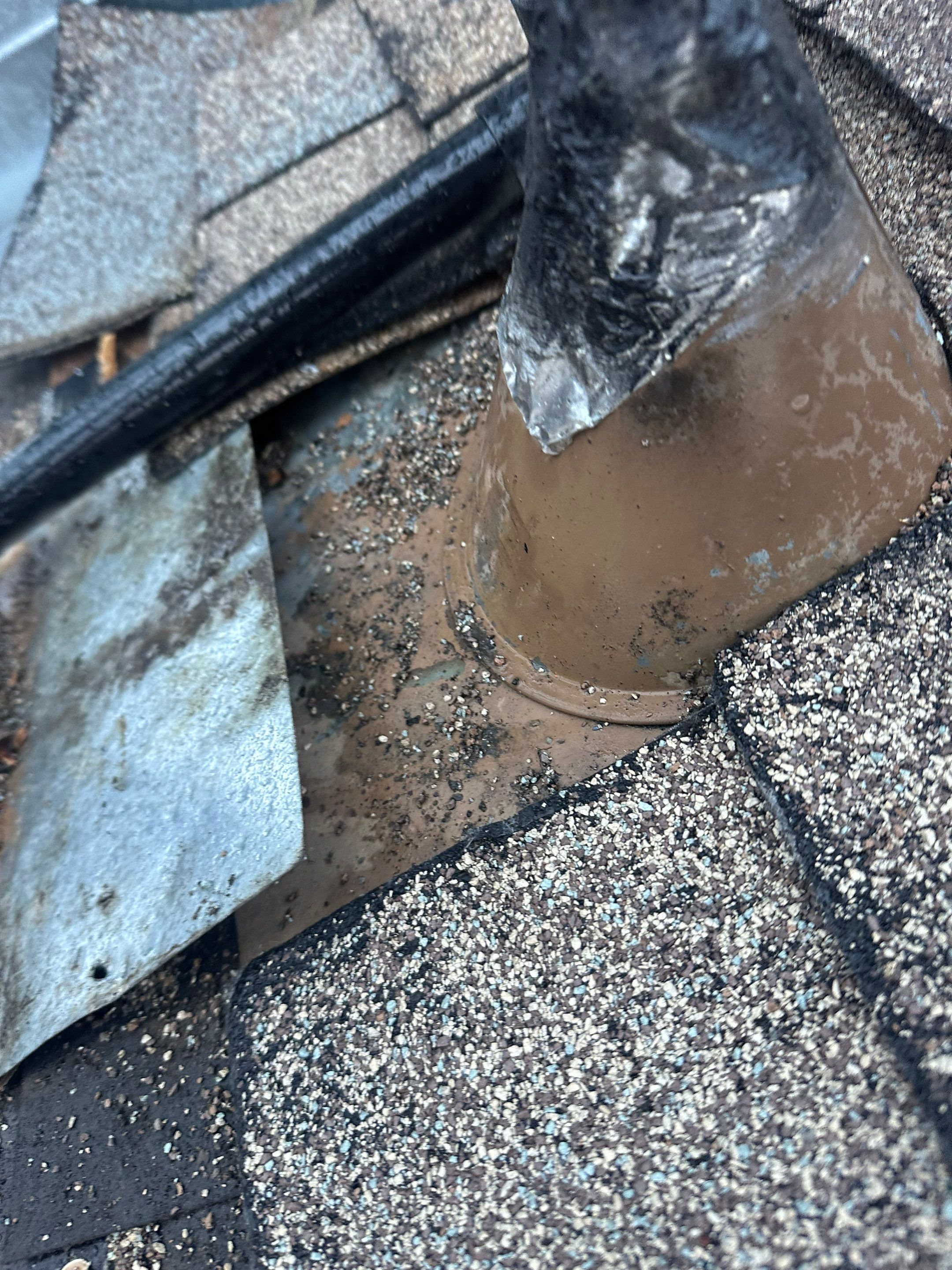 Damaged Roof By AC Installers - Clovis CA by Grandmark Service Company