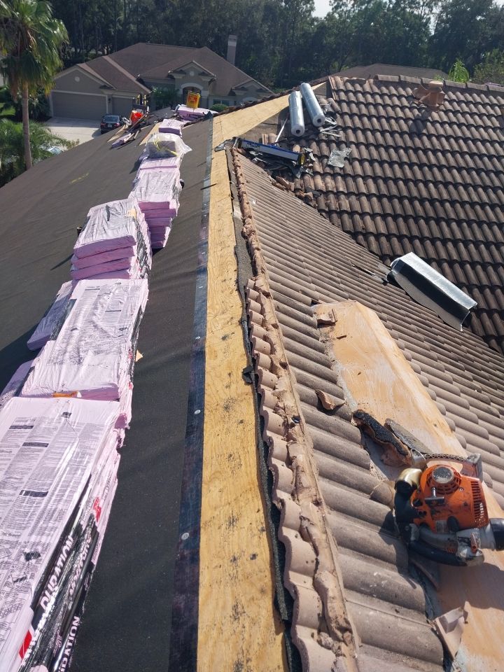 Project in Palm Harbor 34685 by Mitchell Roofing Company LLC 