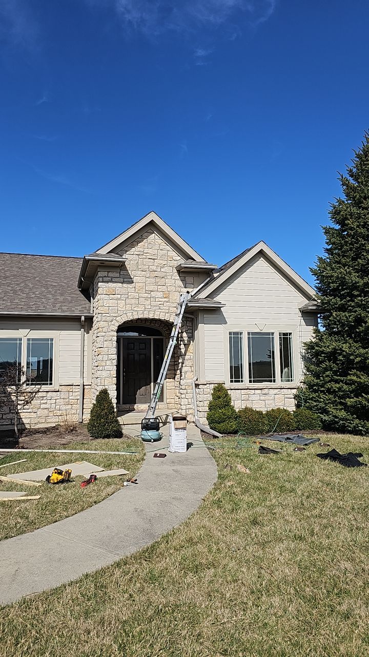 Partial re roof back slope only- Owens Corning Oakridge Driftwood by Nitro Roofing and Construction