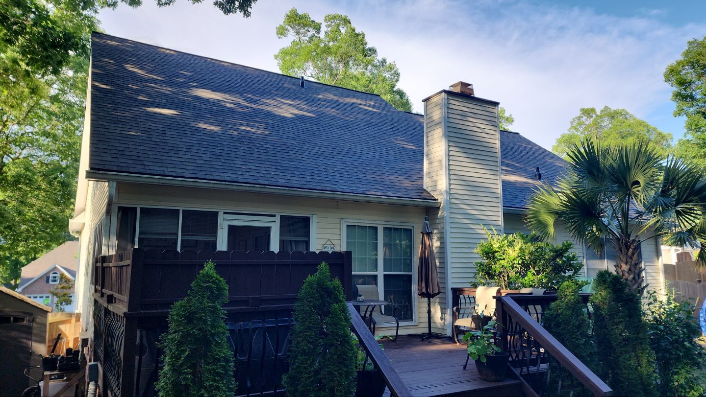 Residential Roofing Installation using Owens Corning Oakridge- Driftwood by Indigo State Roofing