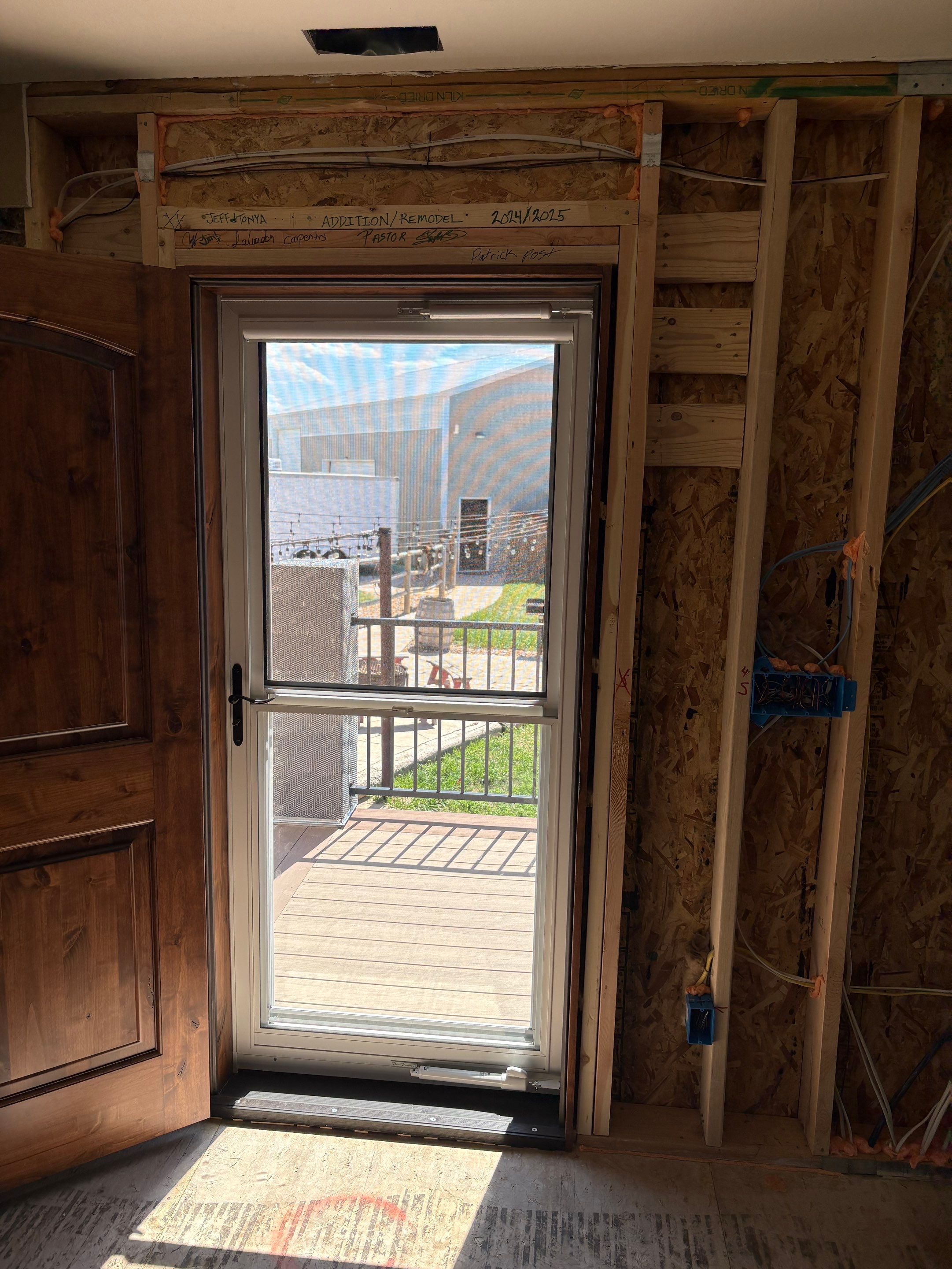 Project in Bennett by Storm Door Guy