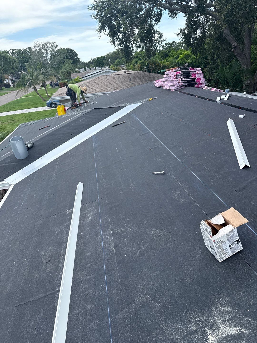 Project in St. Petersburg 33710 by Mitchell Roofing Company LLC 