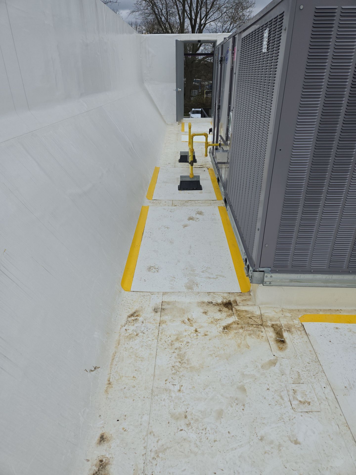 Commercial Roofing Installation using Duro-Last 50 mil PVC by 3 Daughters Construction 