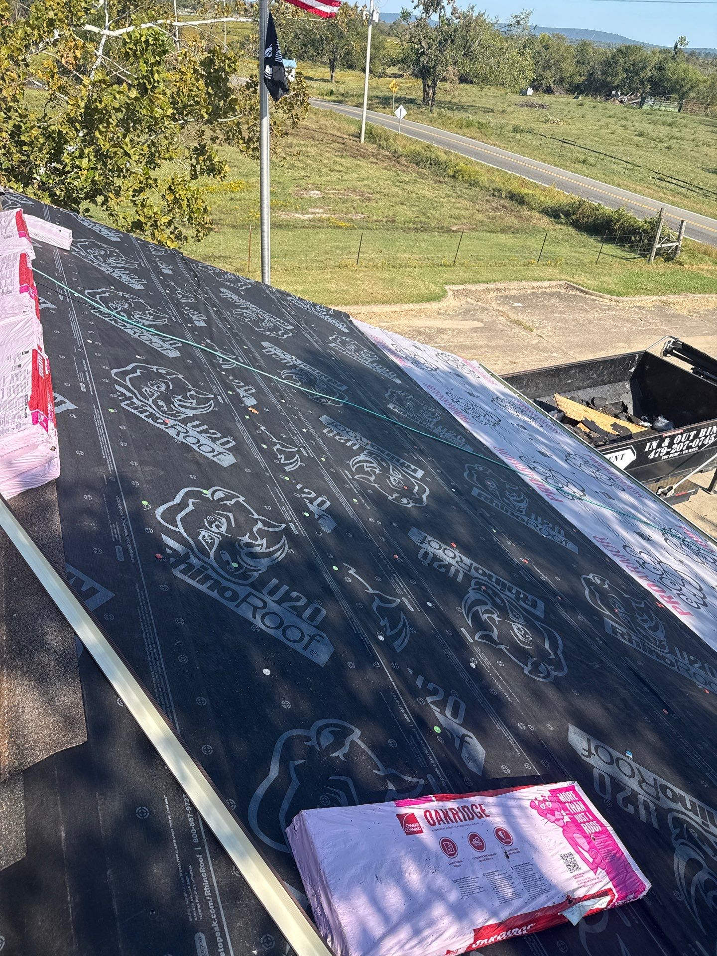 Blanco, OK USPS Roof replacement by In & Out Construction & Remodeling, LLC