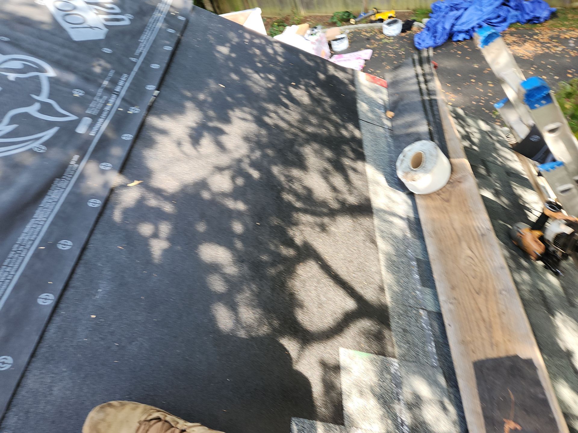 Residential Roofing Installation using Owens Corning TruDefinition Duration - Estate Gray by A Plus Exterior