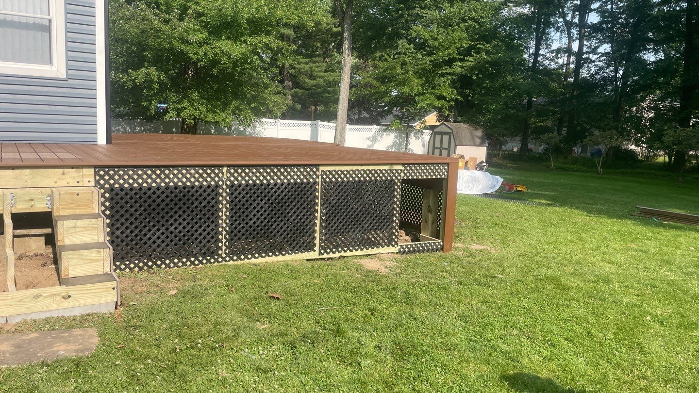 New deck in Morris Plains, New Jersey by deck guardian