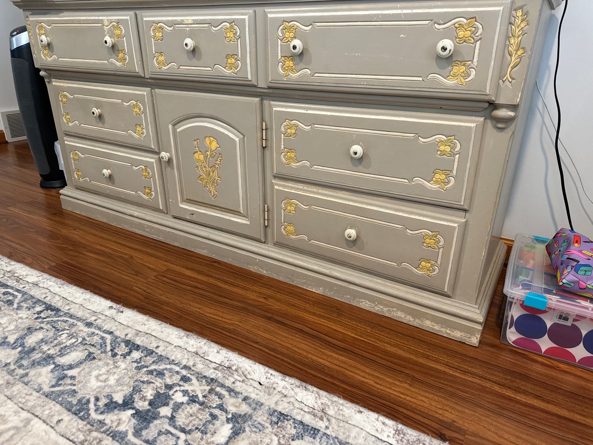 Repaint bedroom furniture, Pergola, and doors. Stain decking by Gordon Painting