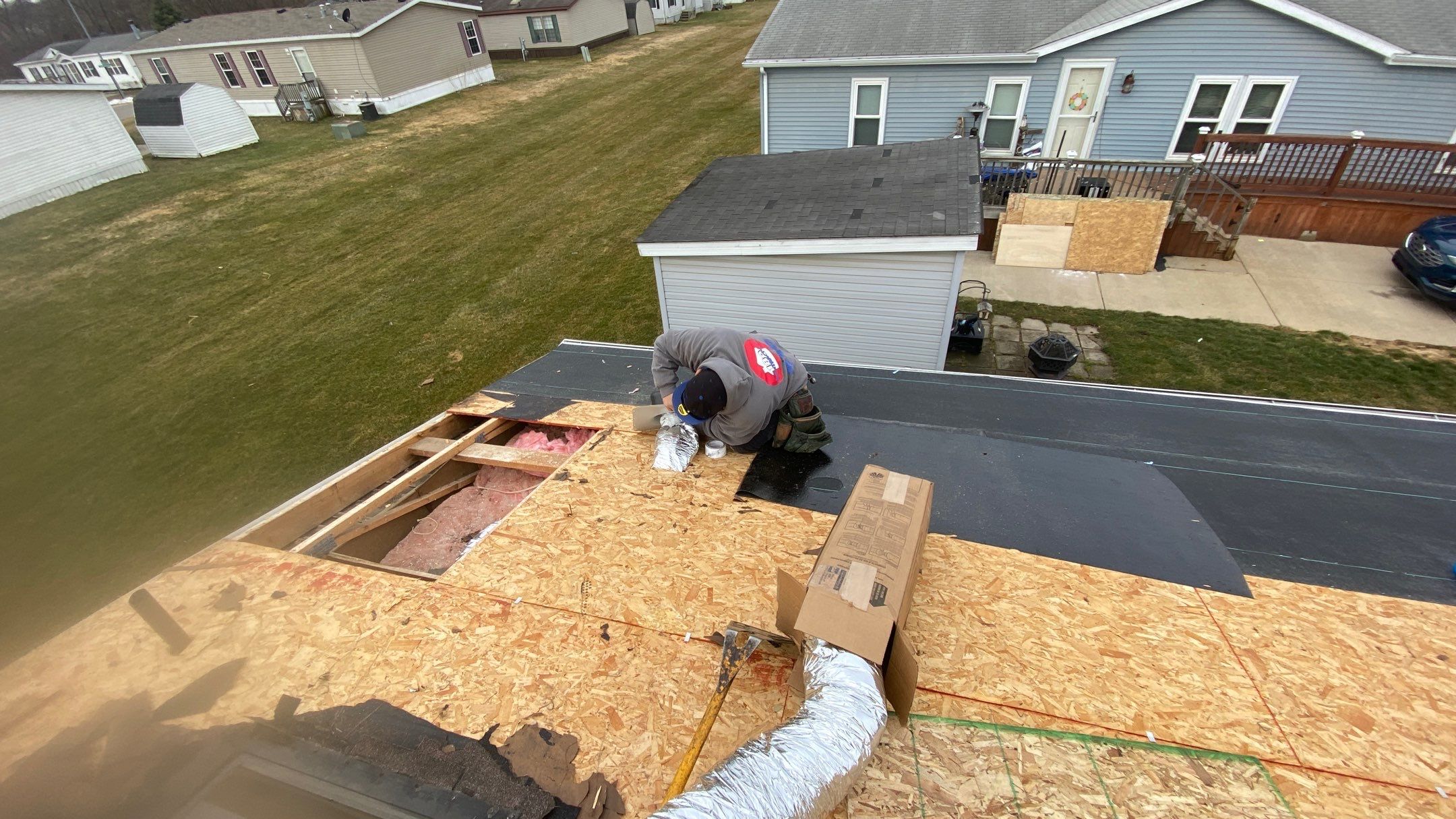 Roof Replacement using CertainTeed Landmark by 180 Contractors