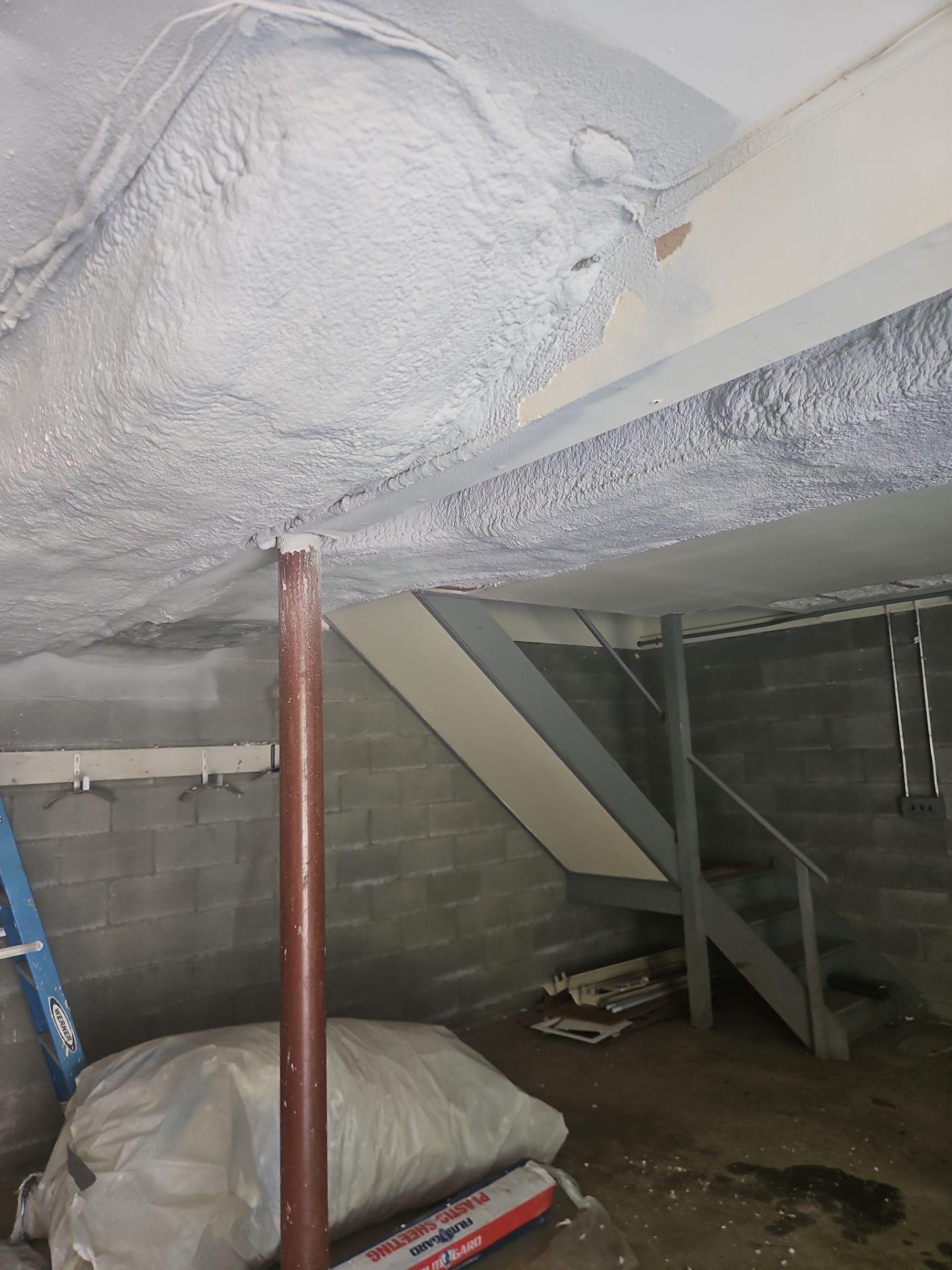 Retrofit using open cell spray foam by NYS Foam & Energy