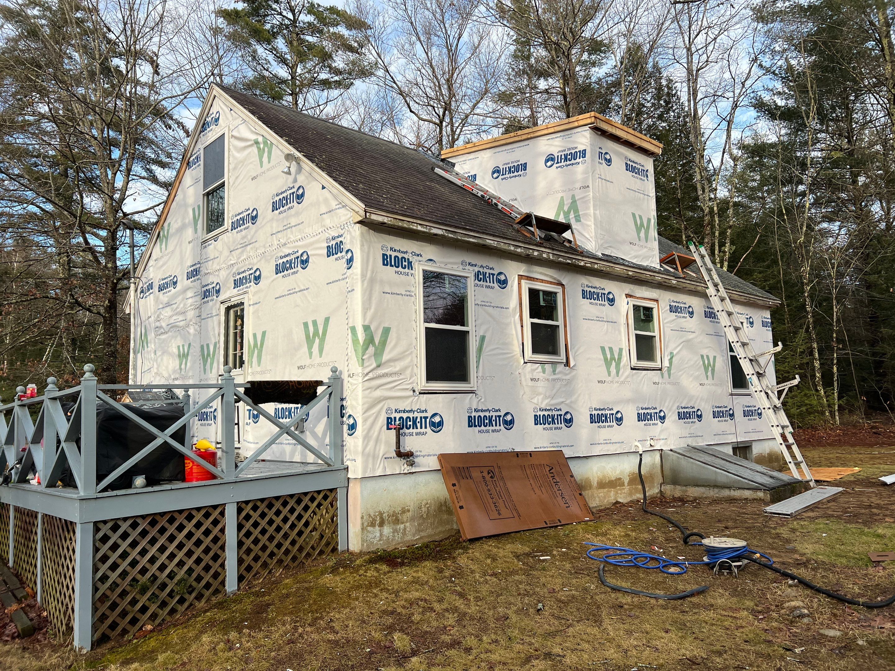 Residential Roofing Installation North Berwick Maine by Tall pine roofing