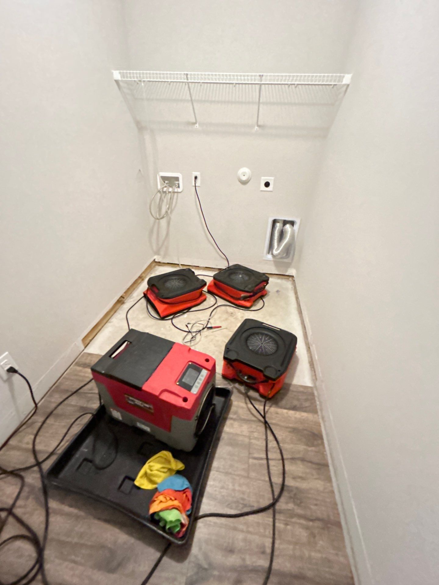 Laundry Room Flood Restoration by Home Disaster Medics