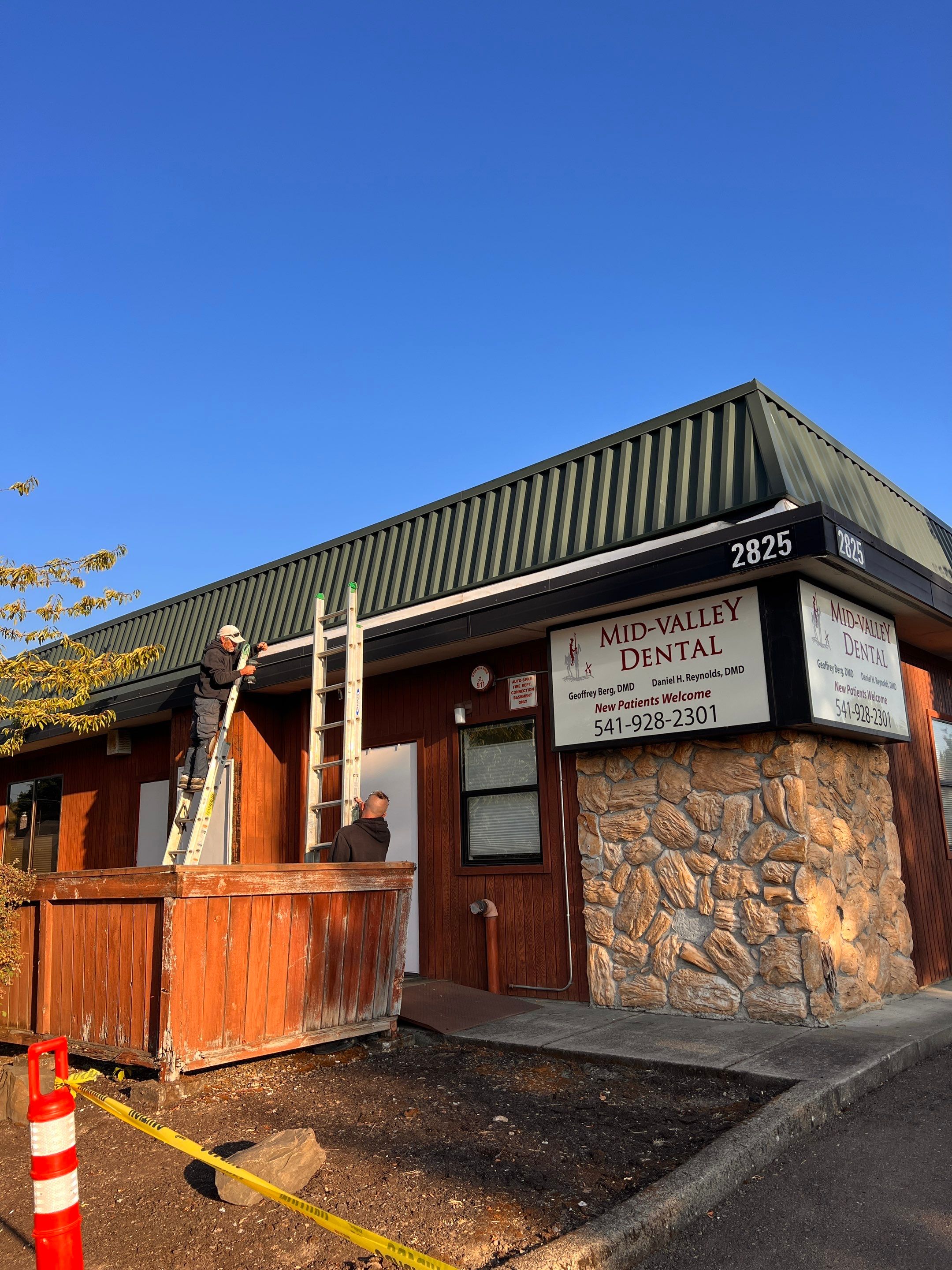 Commercial Roofing Installation using GAF 60Mil TPO  by Orezona Building & Roofing Company, Inc.