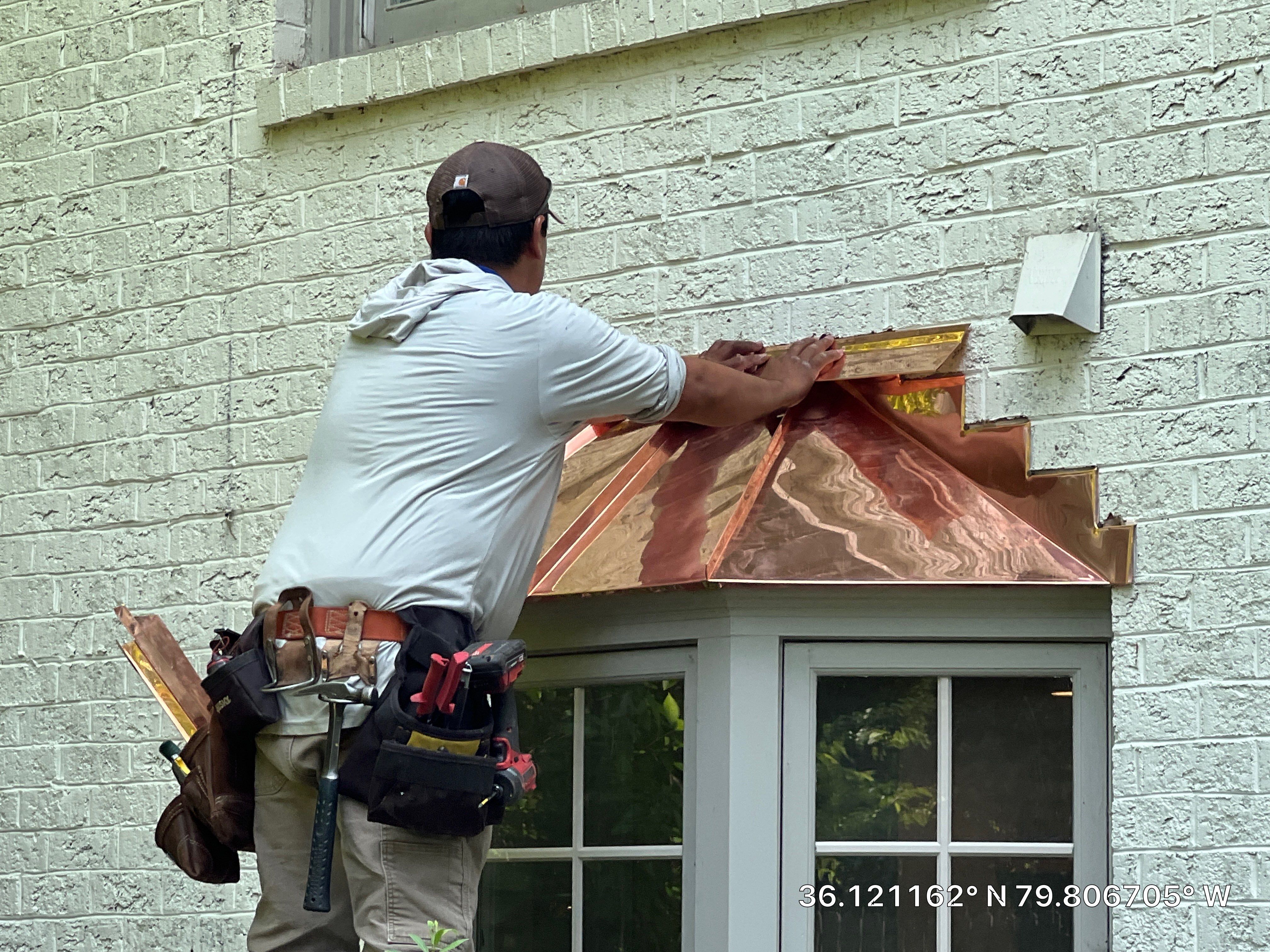 Roofing Project in Greensboro by Skywalker Roofing LLC