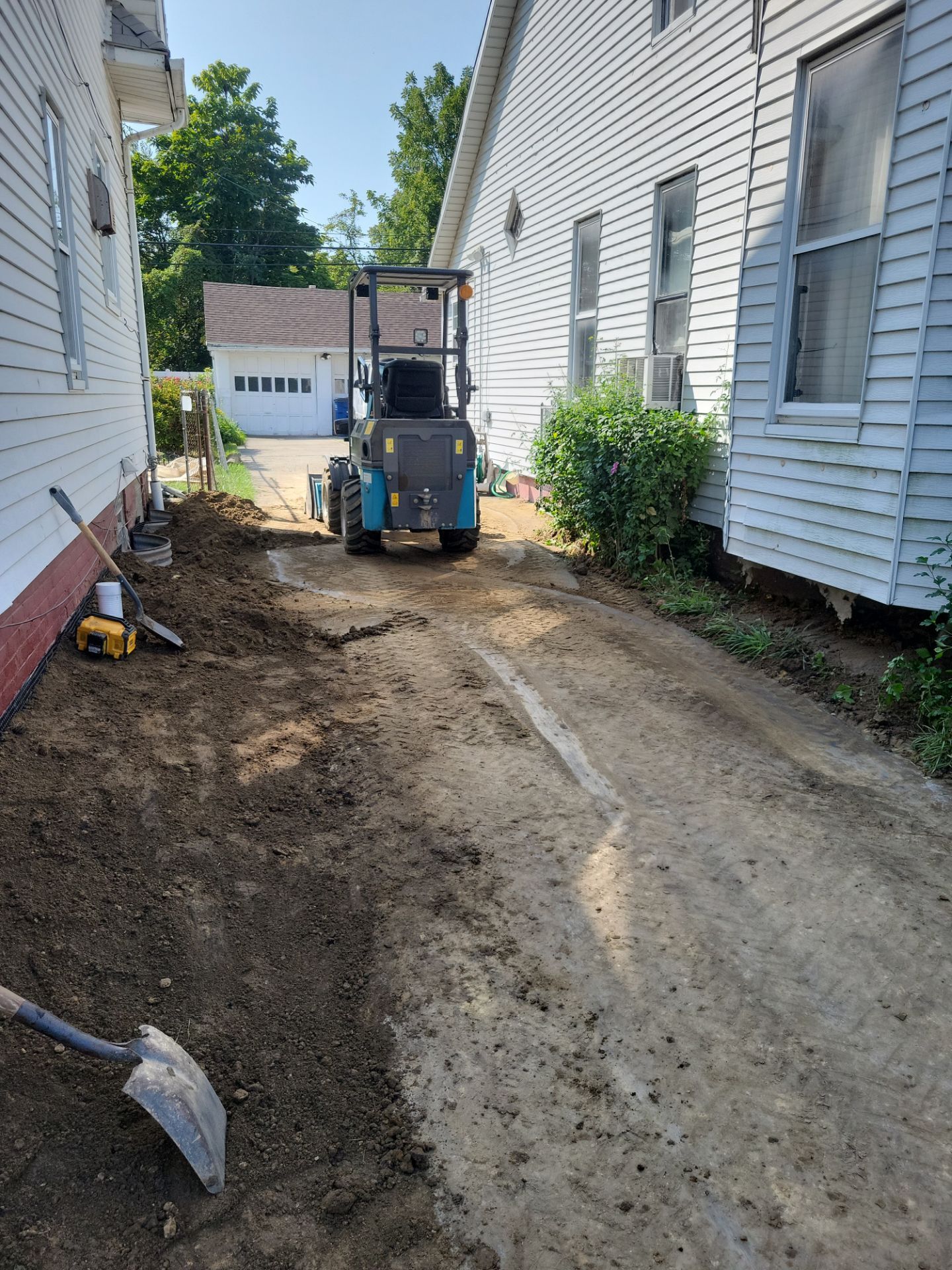 Exterior Deep Waterproofing System by Toledo Basement Repair