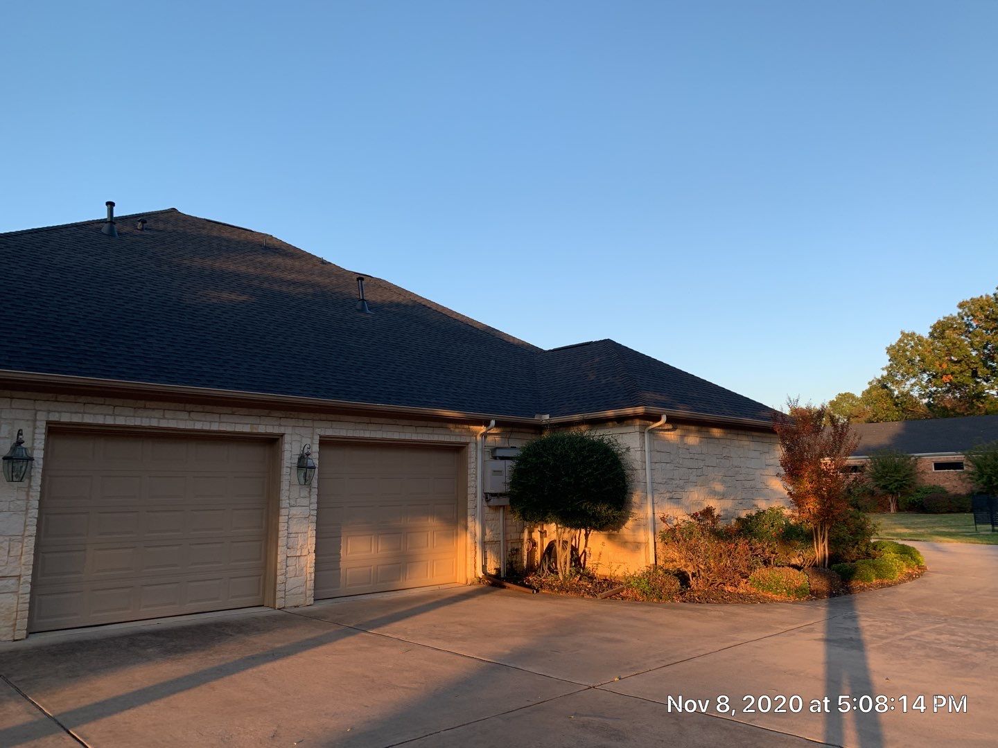 Huge Estate - Residential Roofing Installation using GAF Timberline HDZ Shingle System by First United Roofing & Construction