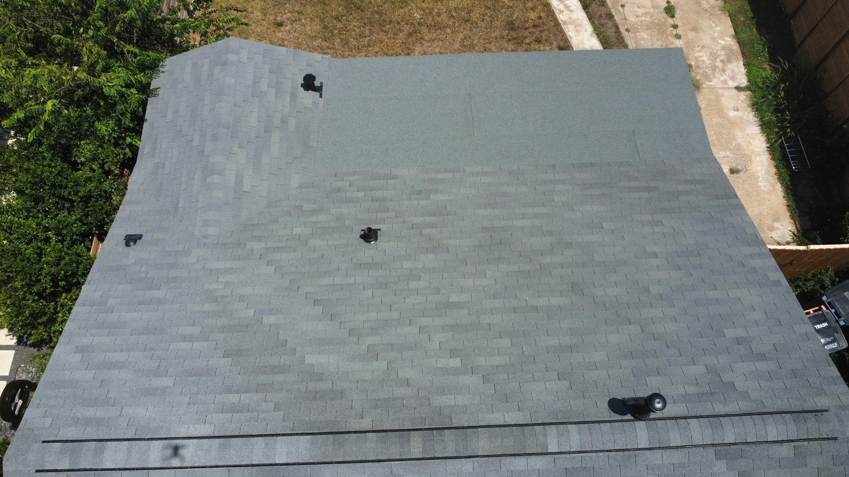 Full Roof Replacement – Main Home + Guest House | Estate Gray Shingles | Austin, TX by Kstylez Roofing & Construction