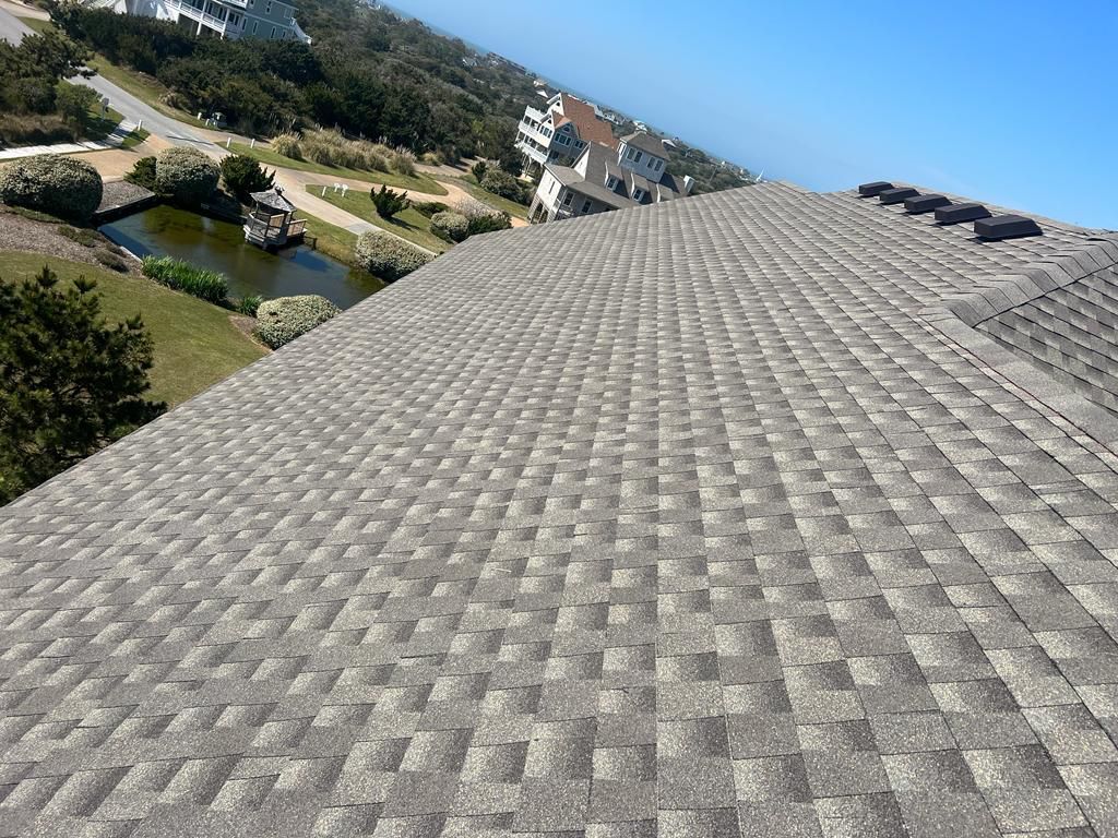 Residential Roofing Installation using Timberline HDZ in Hatteras NC by Gallop Roofing & Remodeling, Inc.