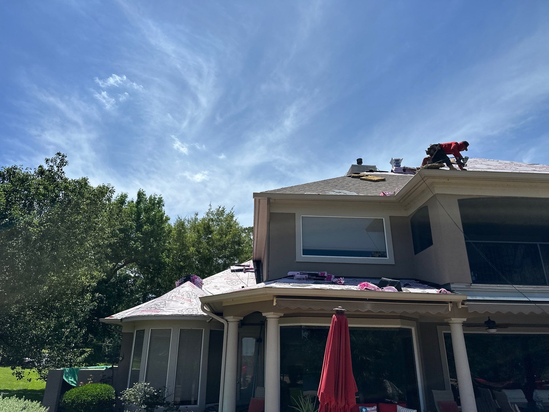 Project in Montgomery by Motion Roofing