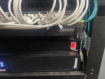 Structured cabling installation by CimaSolutions