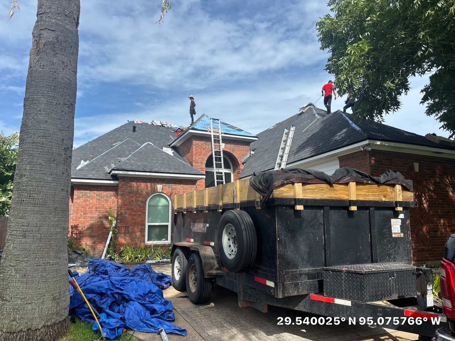 Residential Roof Replacement using Atlas Pinnacle Pristine Black Shadow by Elite Roofing LLC