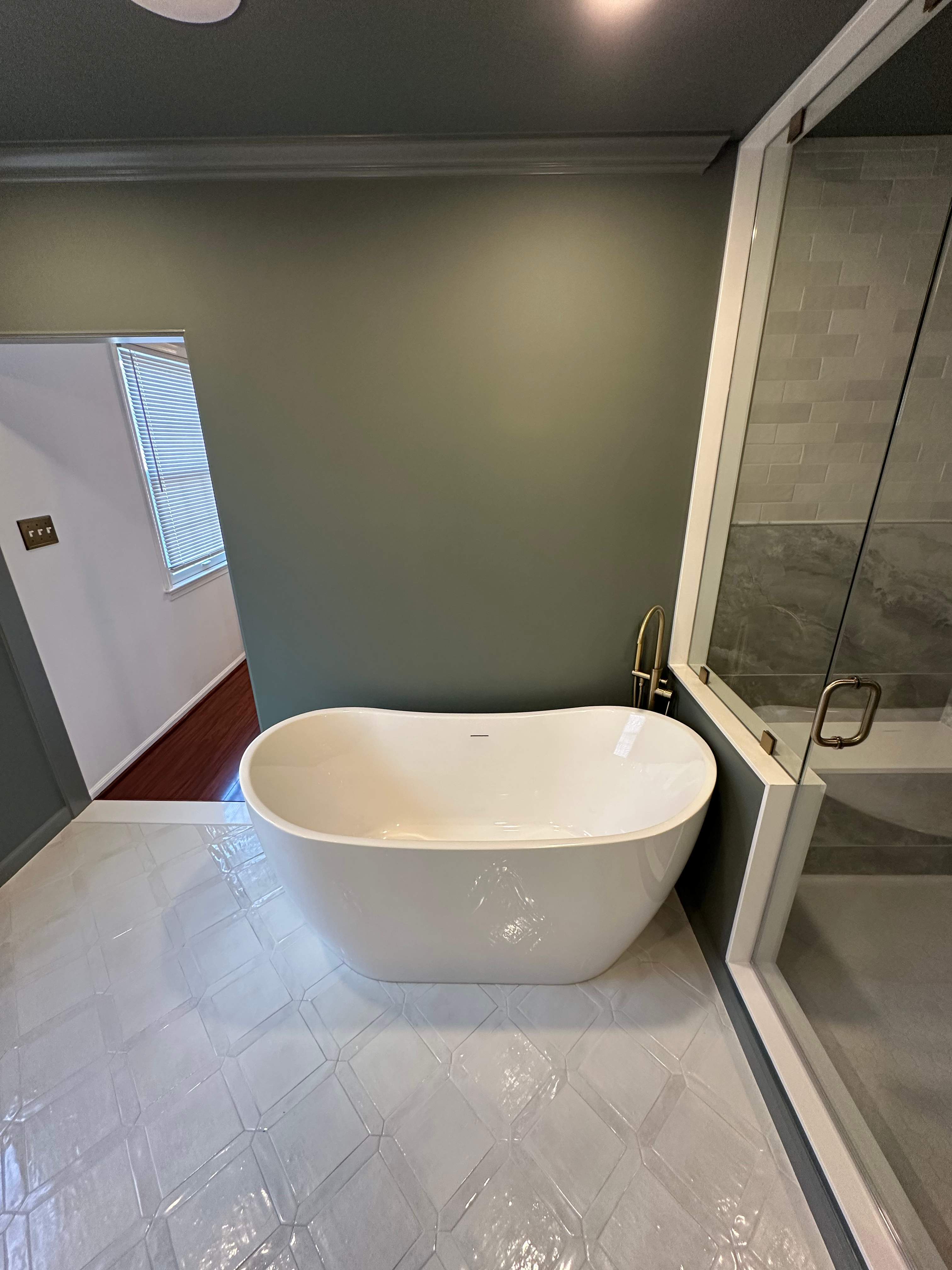 Master Bathroom Remodel in Herndon, VA by Matter Construction, LLC