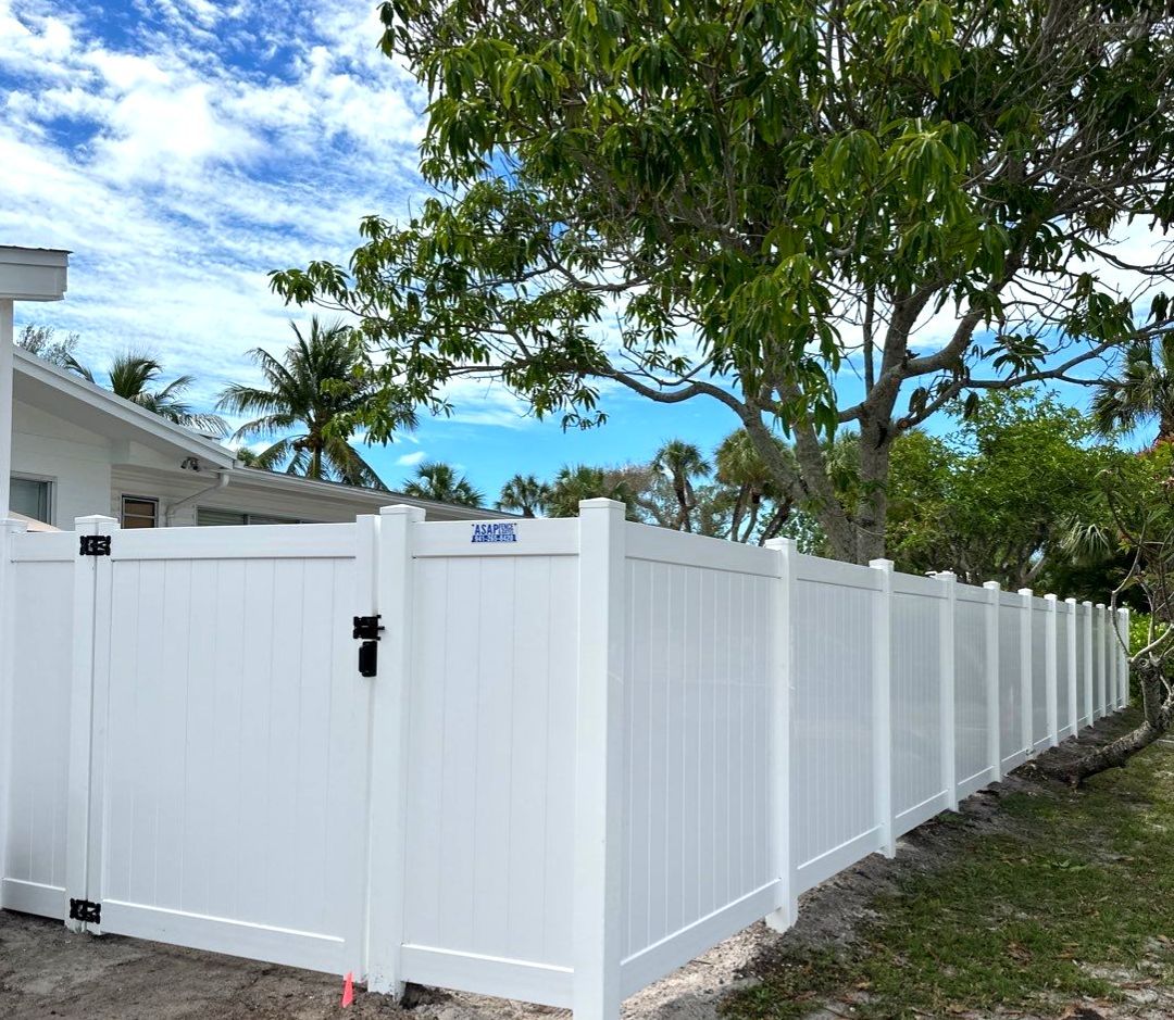 Vinyl Fence Installation using Vinyl Privacy Fence  by Asap fence and gates, LLC
