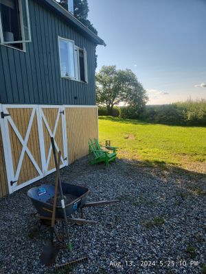 Siding Repair using New wood siding using T1-11