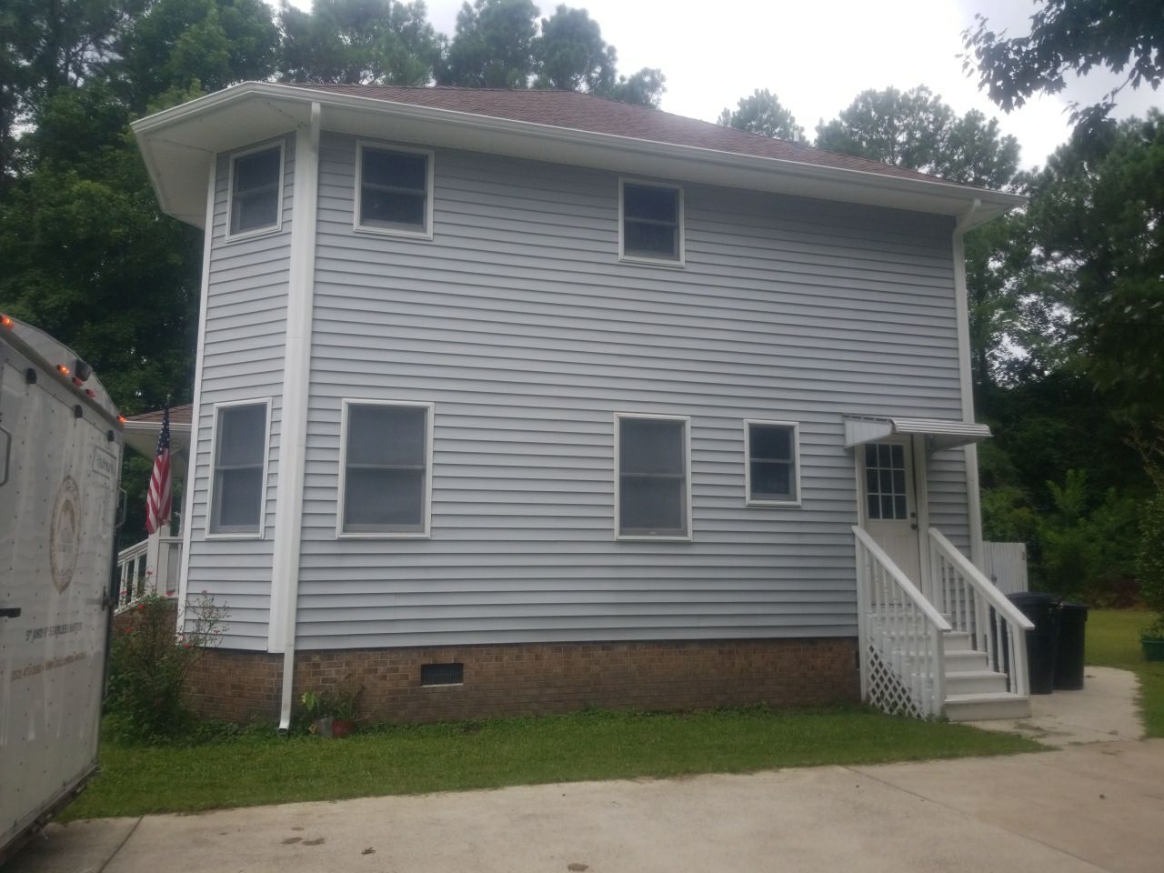 Hughes - Gutter 107 Maid Marian Court • Manteo, NC 27954 by Gallop Roofing & Remodeling, Inc.