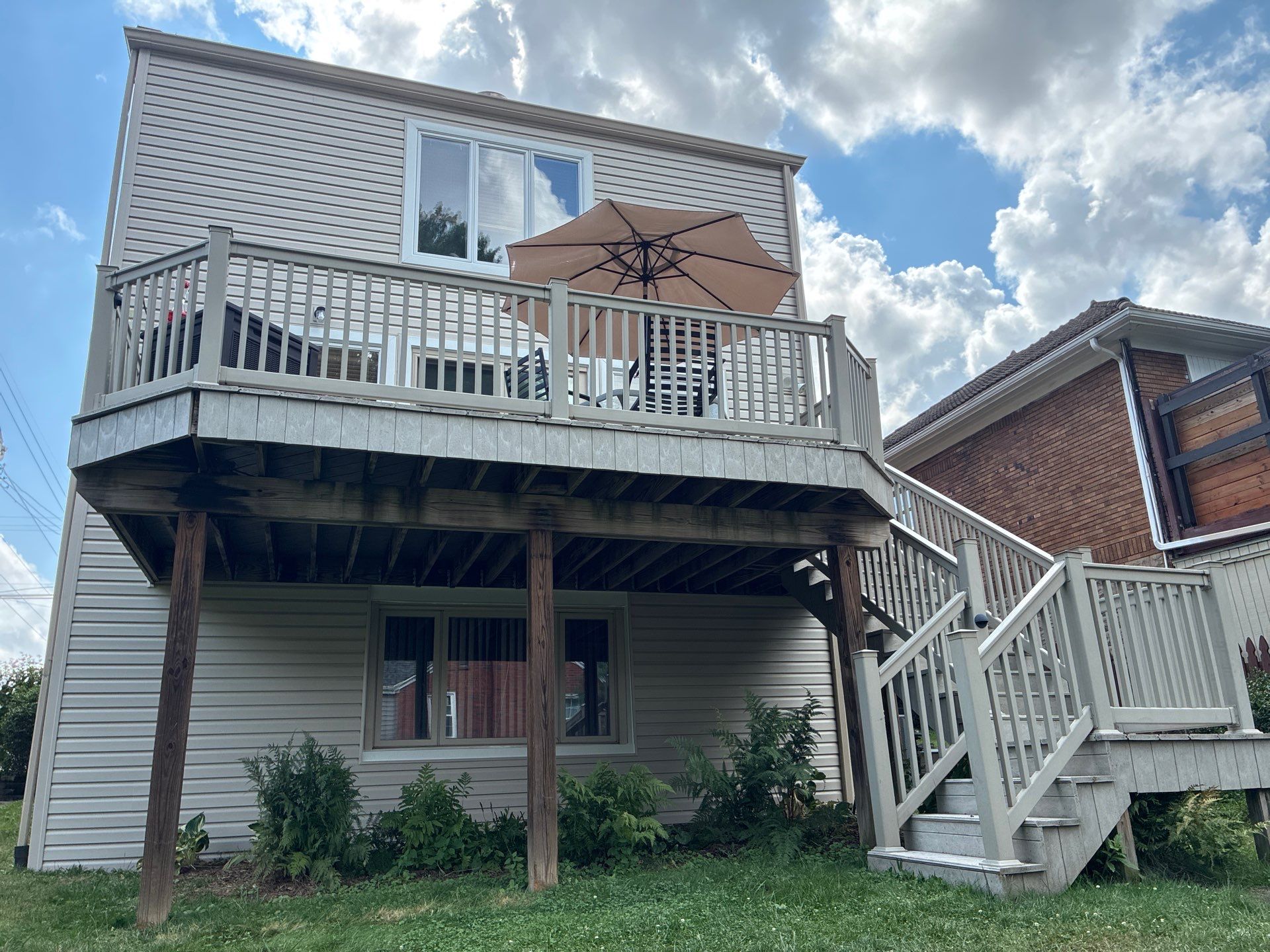 Full Vinyl Siding Renovation and Trim Installation in Mt Lebanon by Ideal Siding Pittsburgh