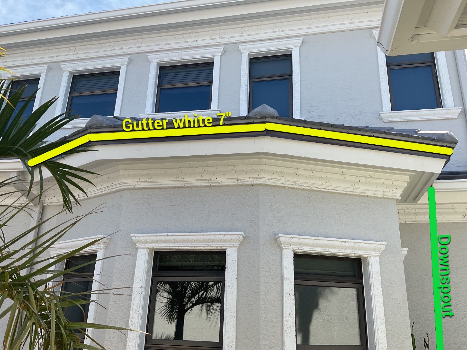 7-Inch Seamless Gutters for Heavy Rainfall in Cape Coral FL by Gutter Professors