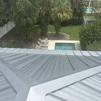 24ga 1.5" Mechanical Seam Mill Finish by Total Roofing System The Metal Roof Experts