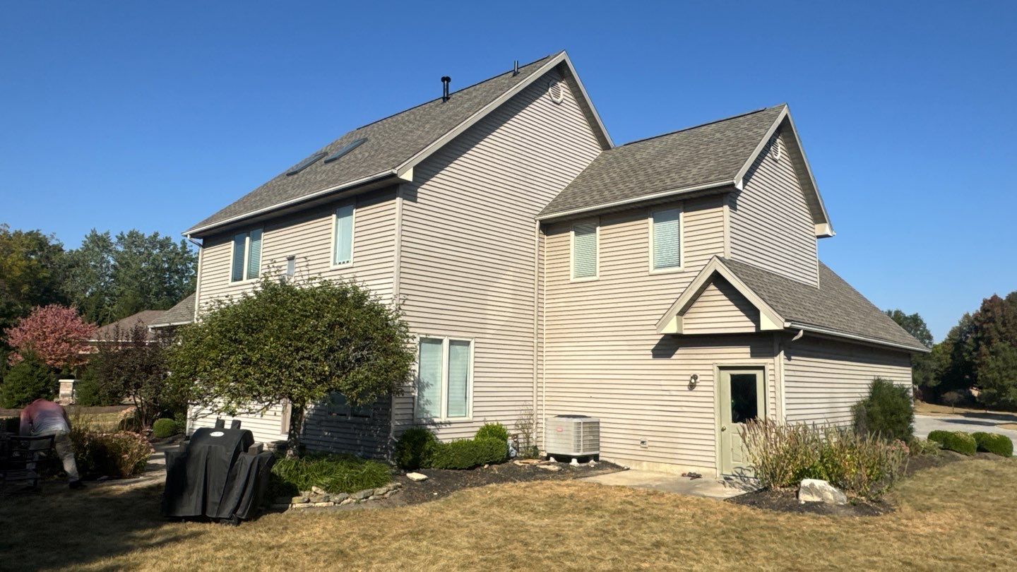 Residential Roofing Installation using GAF Timberline HDZ Weathered Wood by Nitro Roofing and Construction