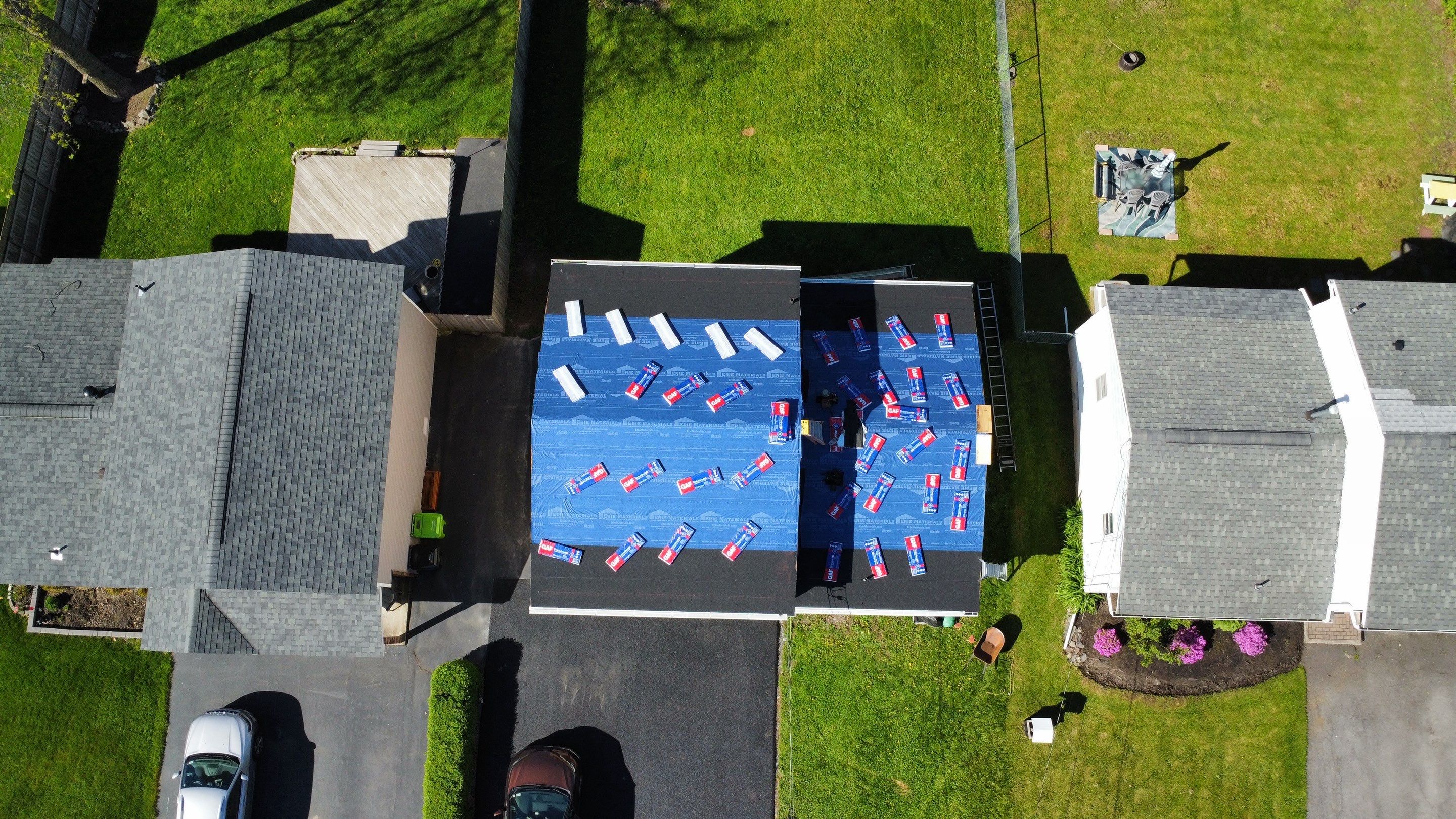 🔨 Roof Replacement Completed in Liverpool, NY | GAF Shingles 🏠 by Alpha Omega Roofing LLC